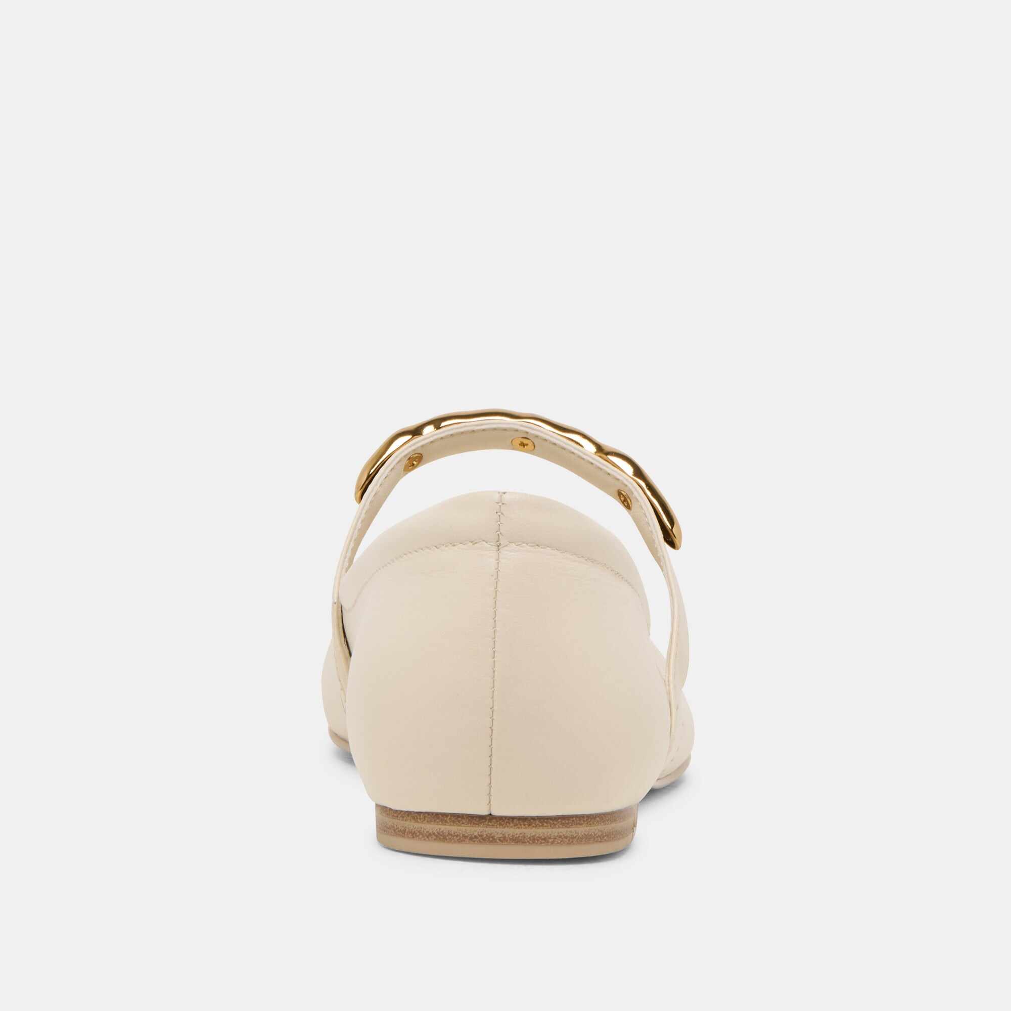 RADYA BALLET FLATS CREME LEATHER