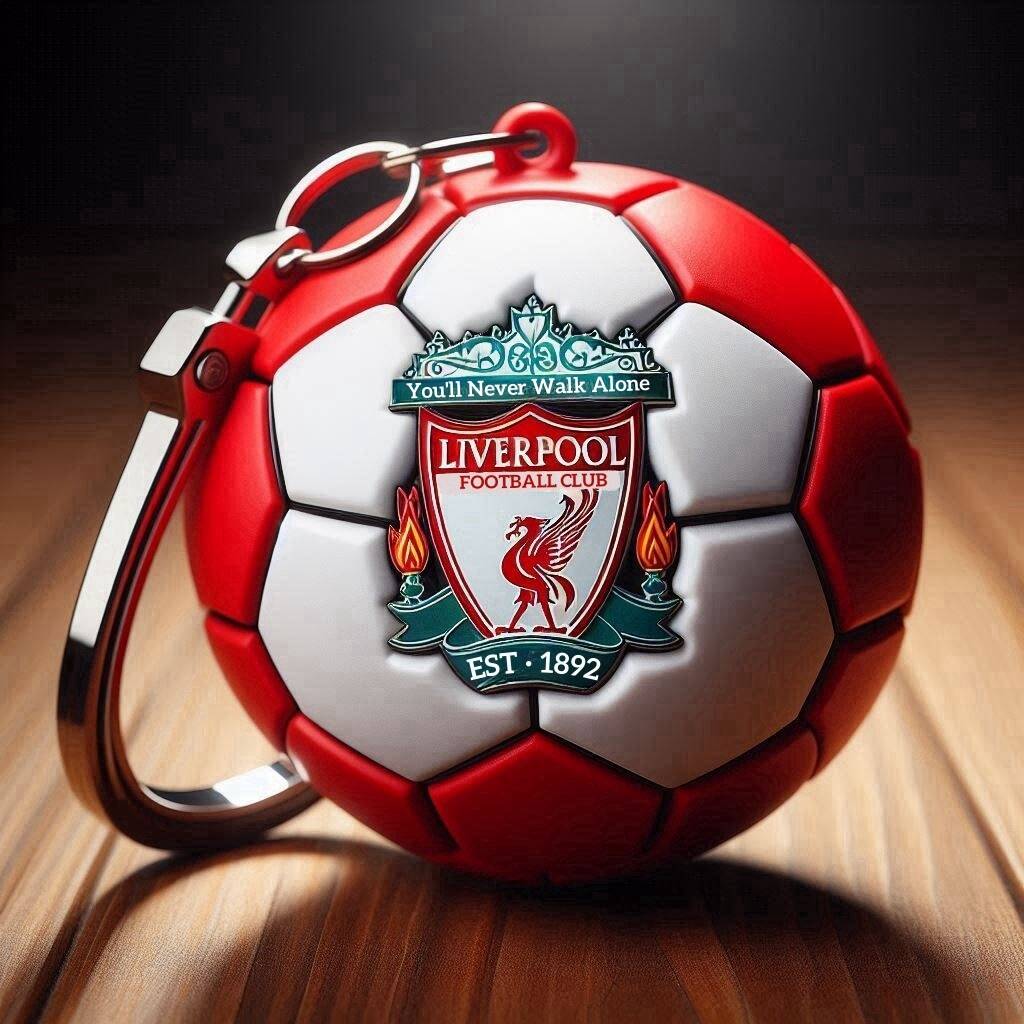 Premier League Football keychain