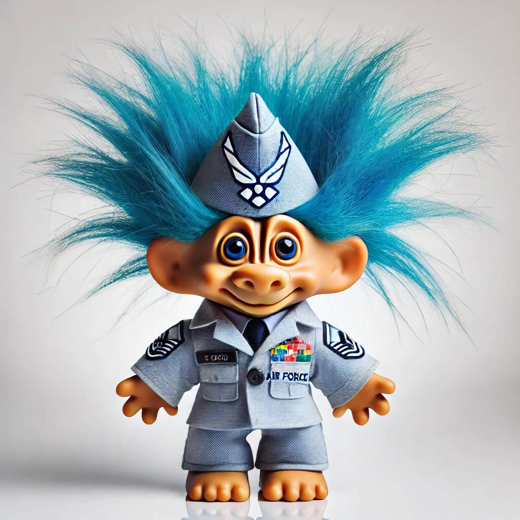 Military Troll Doll