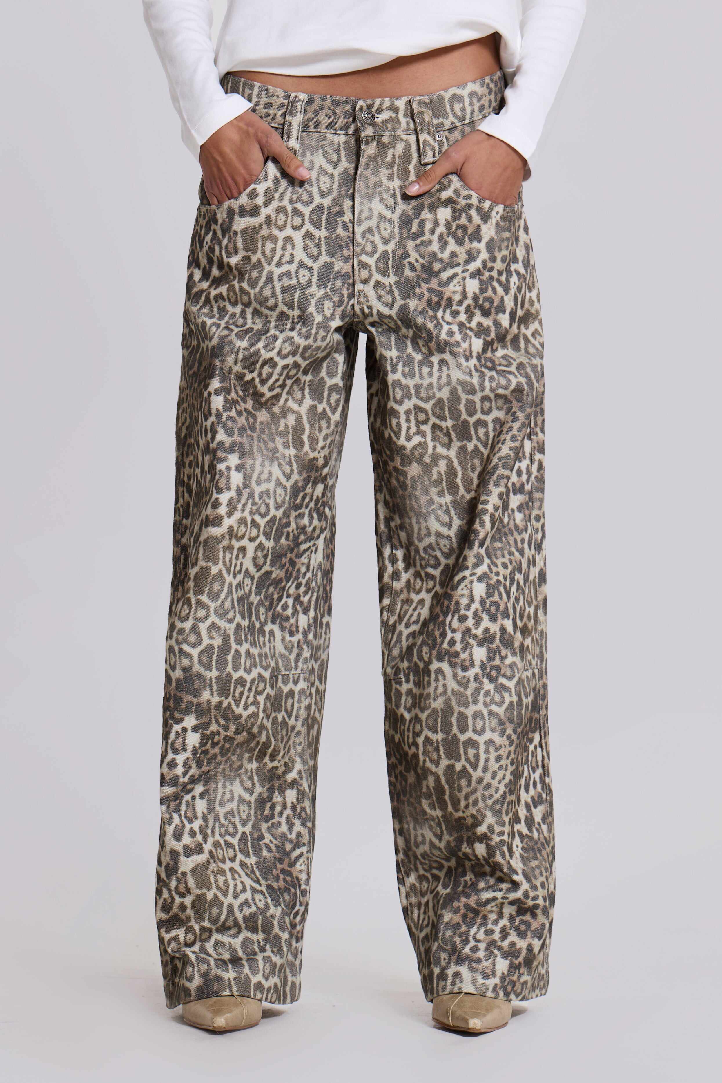 Leopard Fade Colossus Jeans