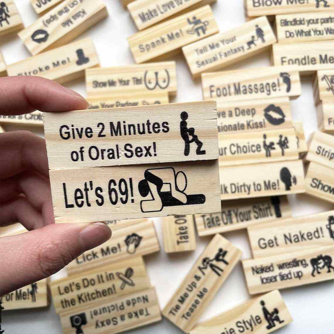 Naughty Block Tower Game