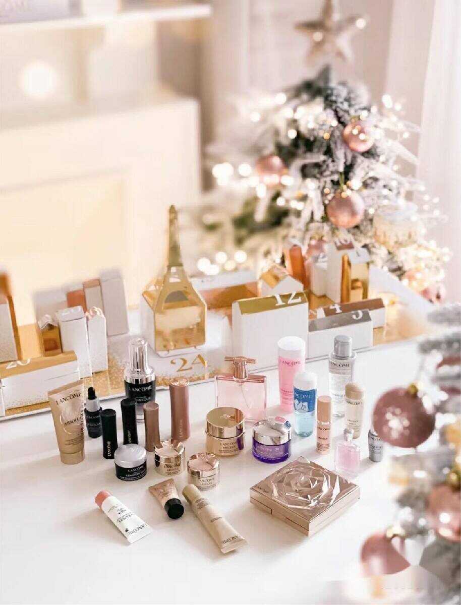 2023 Paris Advent calendar, cosmetics behind 24 doors, new beauty products every day for Christmas - Aanythingby Clearance