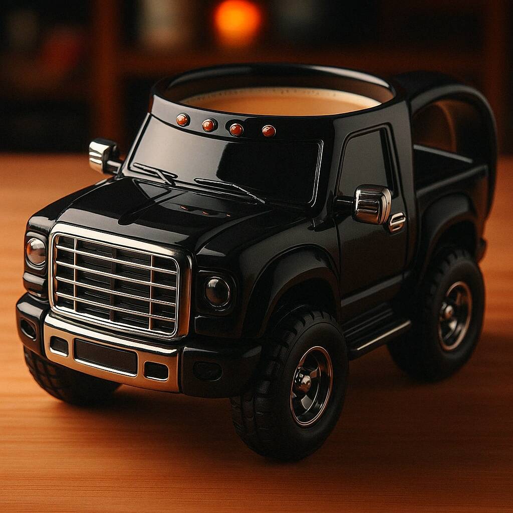 🚗☕Pickup Truck Mug
