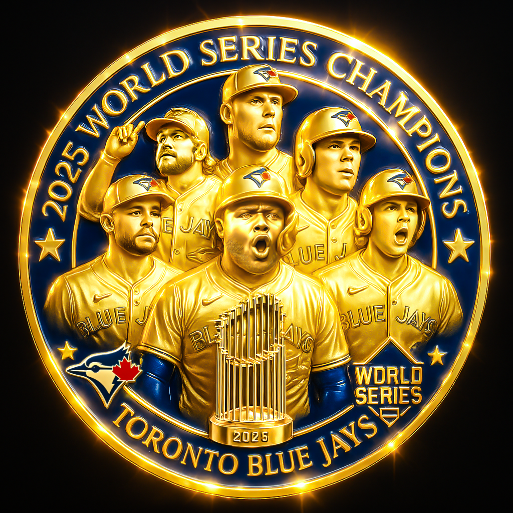 Toronto Blue Jays 2025 World Series Champions Commemorative Coin