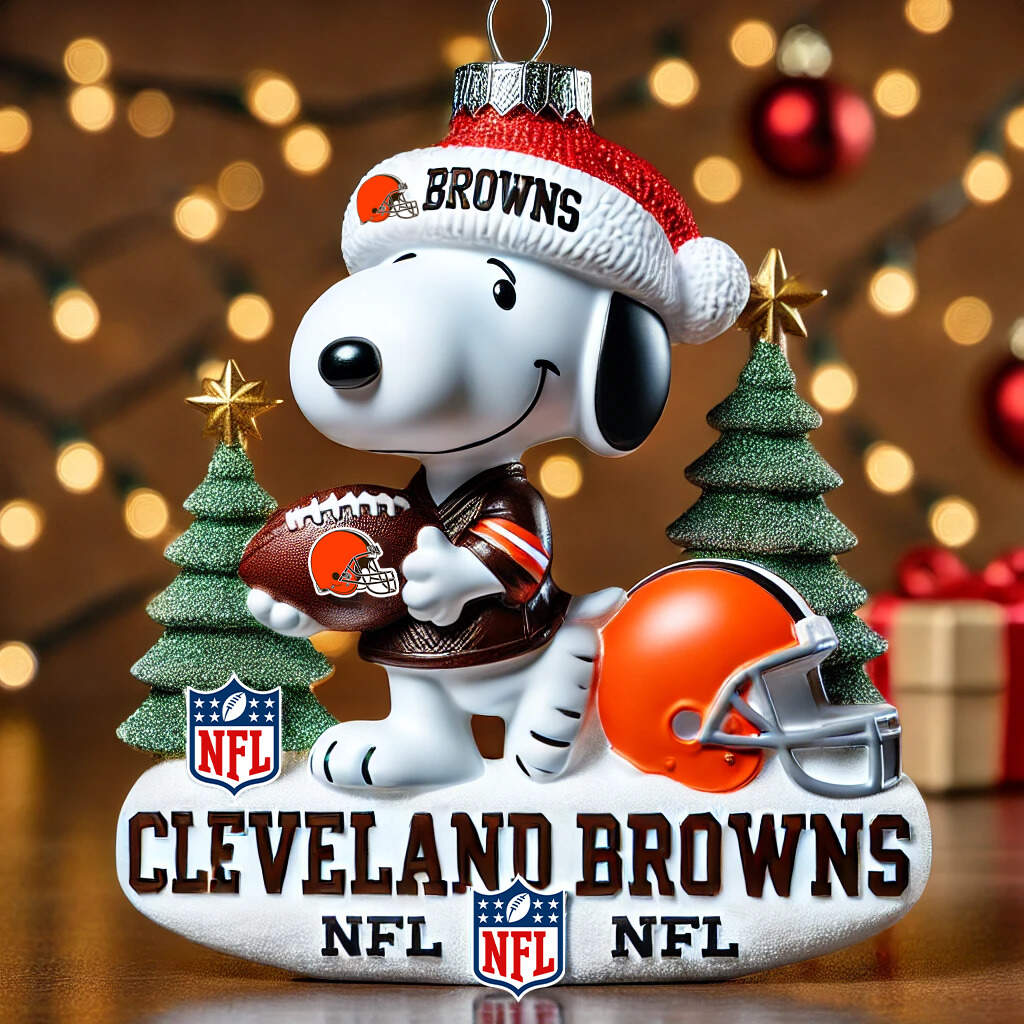 Football Team Christmas Ornaments
