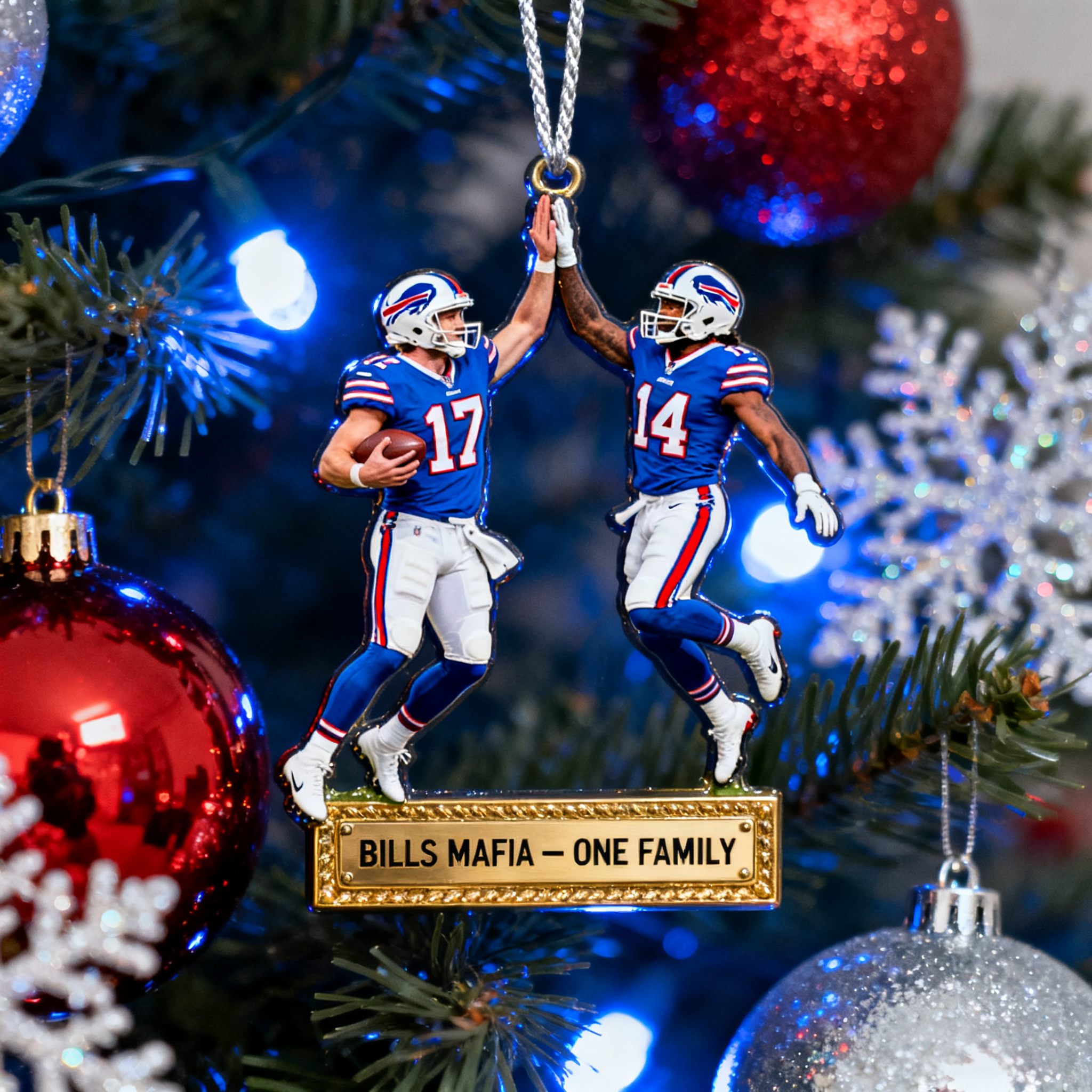 NFL Team Spirit Christmas Ornament Collection