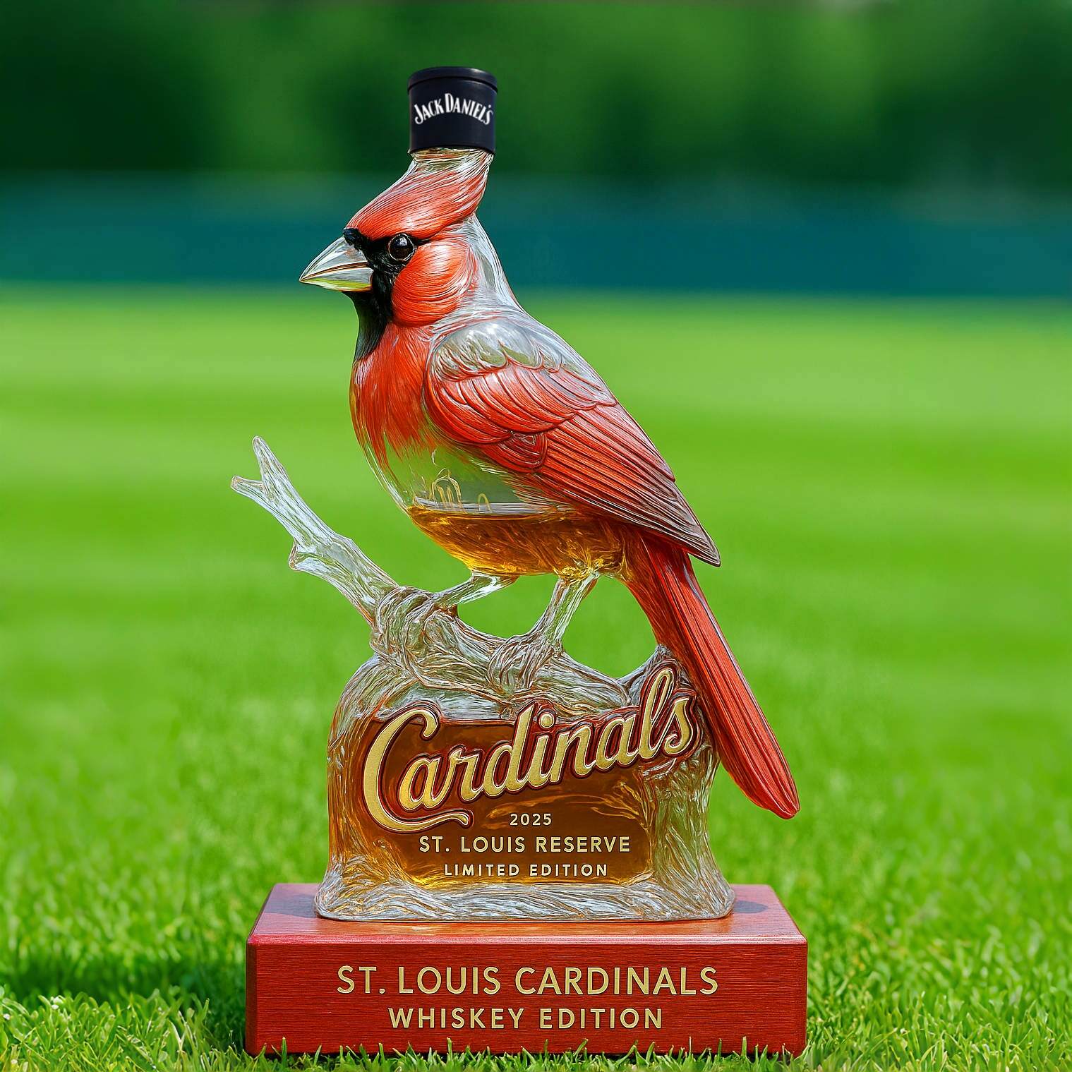 St. Louis Cardinals 2025 Whiskey Bottle