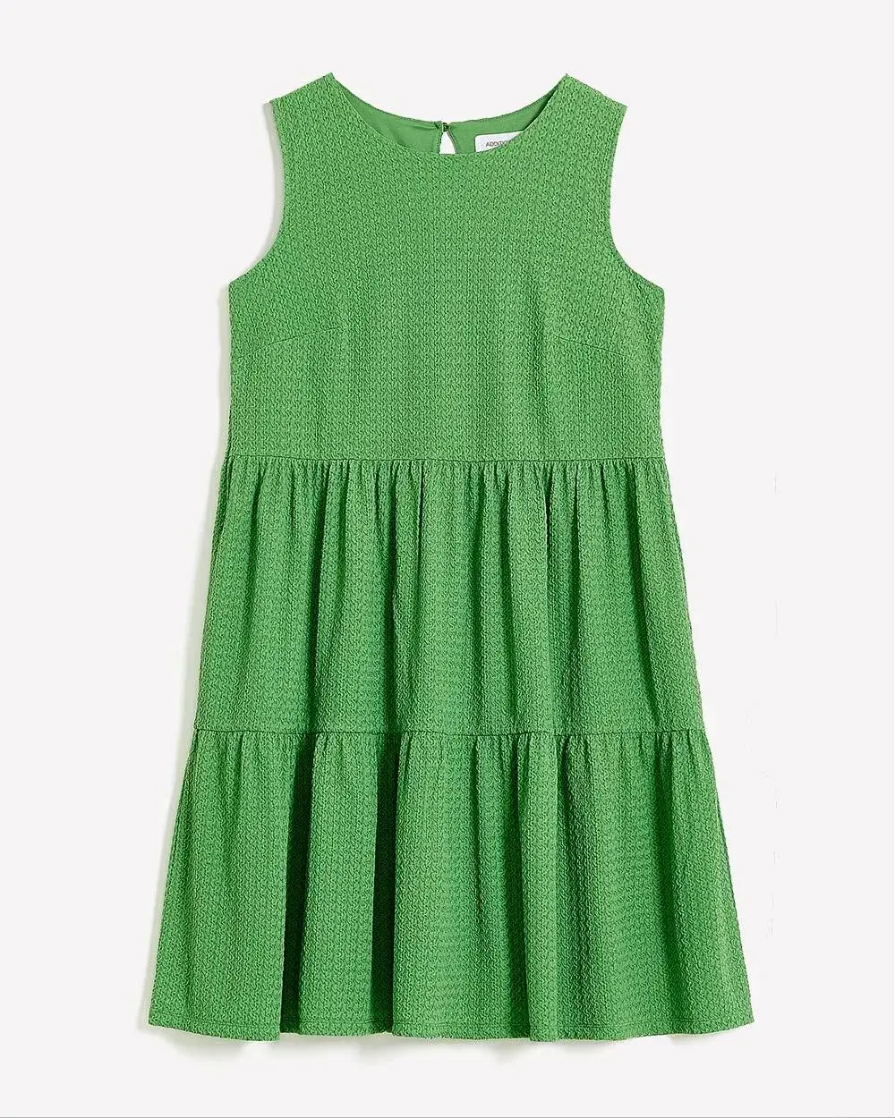 Meredith's Picks - Sleeveless Tiered Swing Dress - Addition Elle