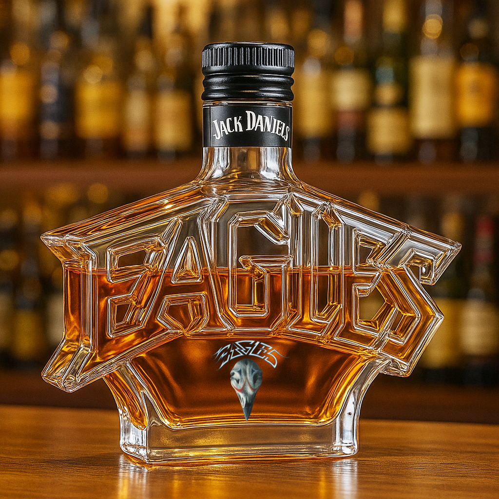 THE EAGLES Whiskey Bottle