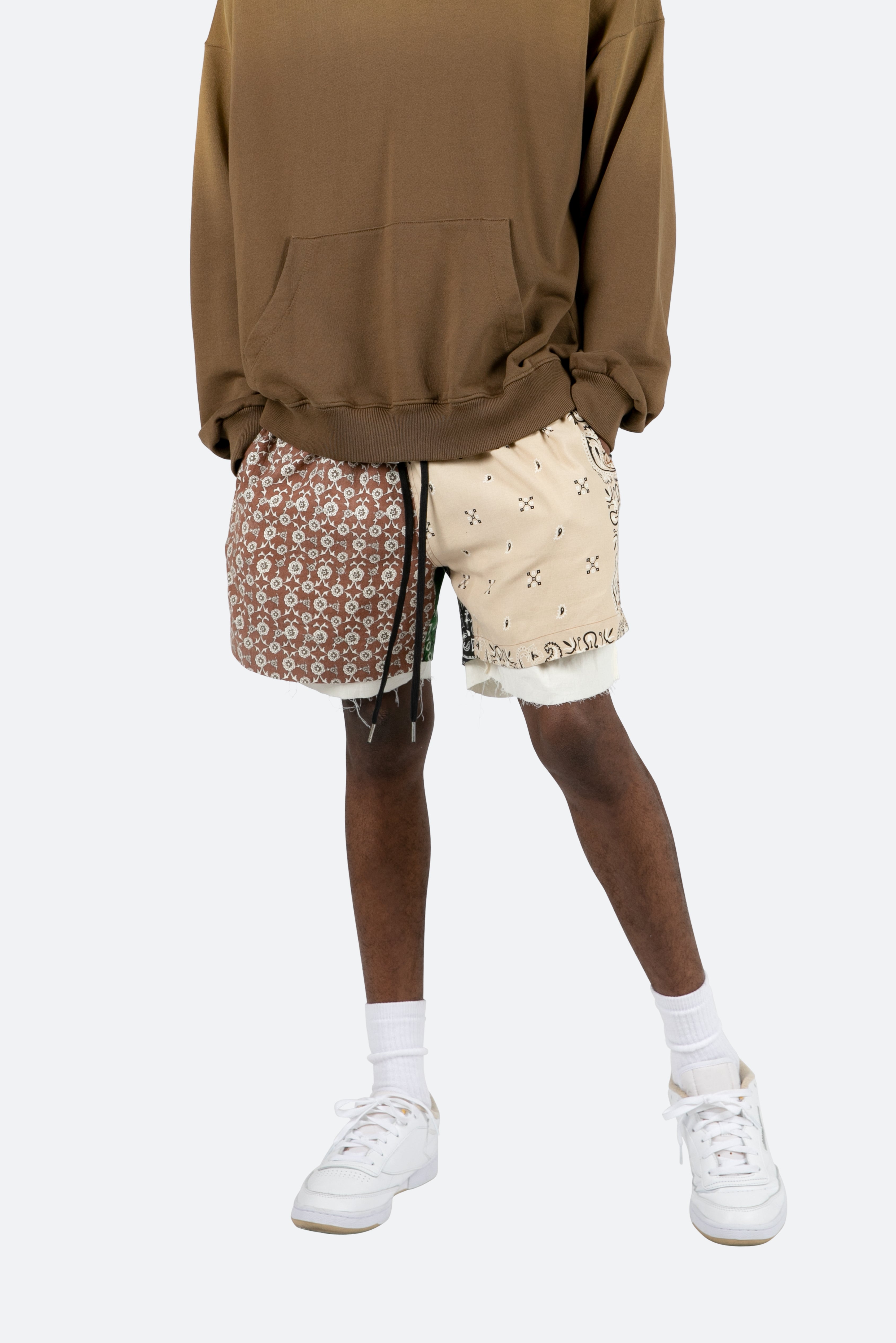 Mixed Paisley Shorts - Multi