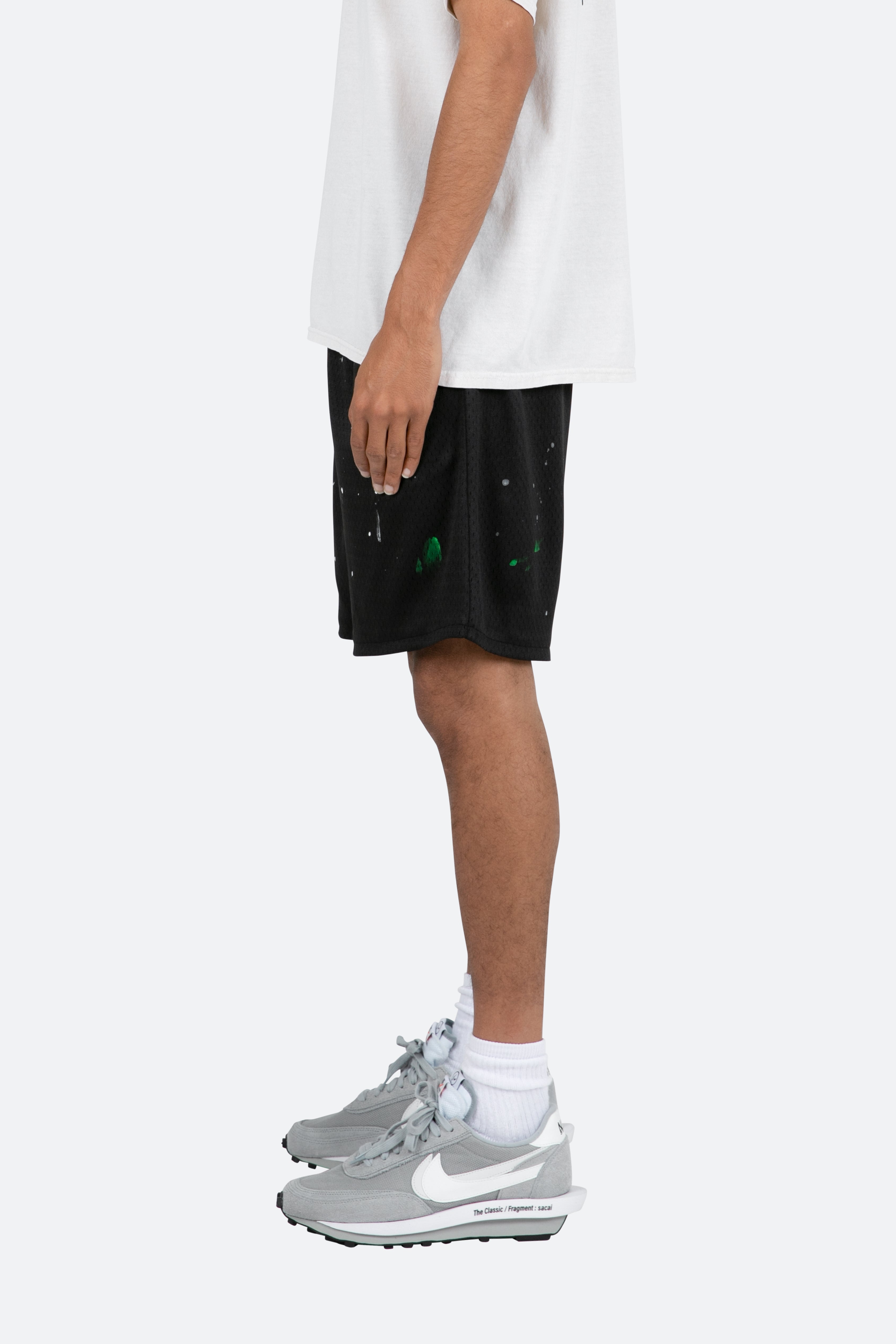 Painter Mesh Shorts - Black