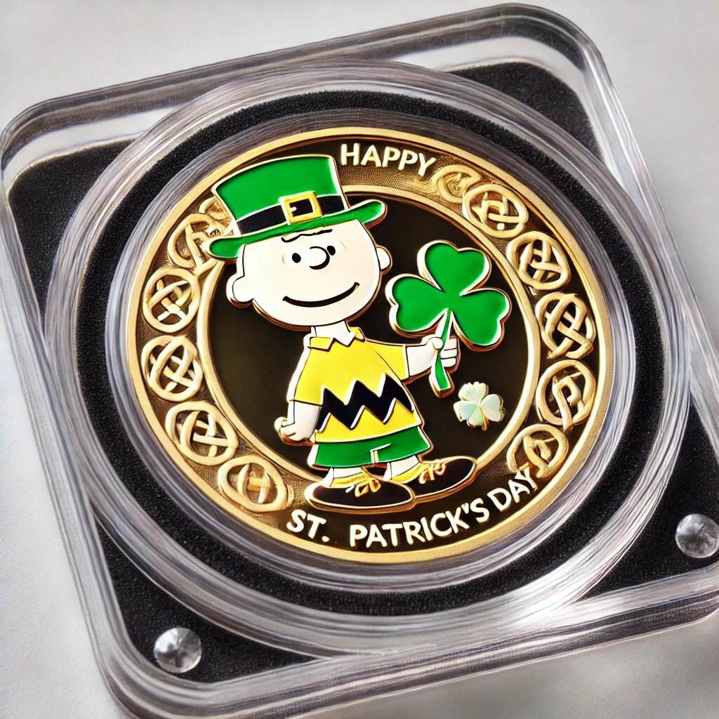 Saint Patrick's Coin - Peanuts