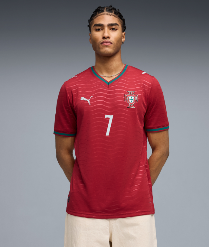 Cristiano Ronaldo Portugal National Team Puma 2026 Home Replica Jersey - Red
