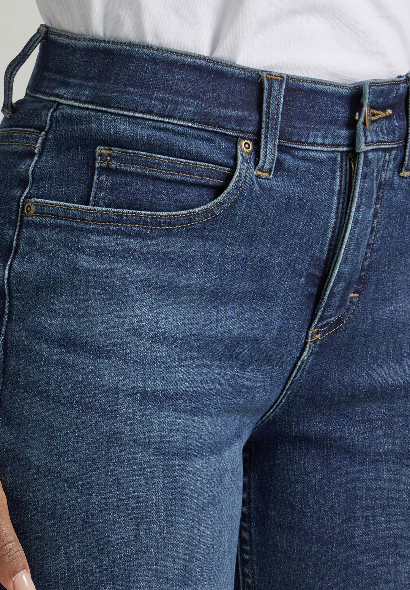 Ultra Lux Comfort With Flex Motion Bootcut Jean Jean