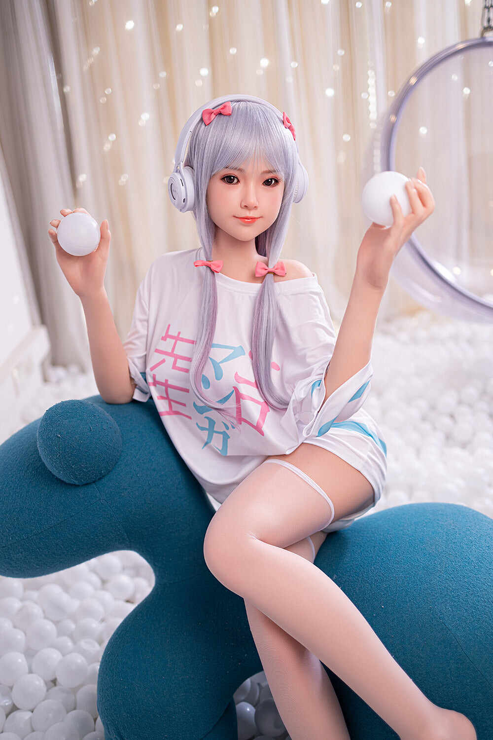 Corrinne 5ft18 / 158cm #30 Head Full Silicone Small Breasts Cute Custom Sex Doll