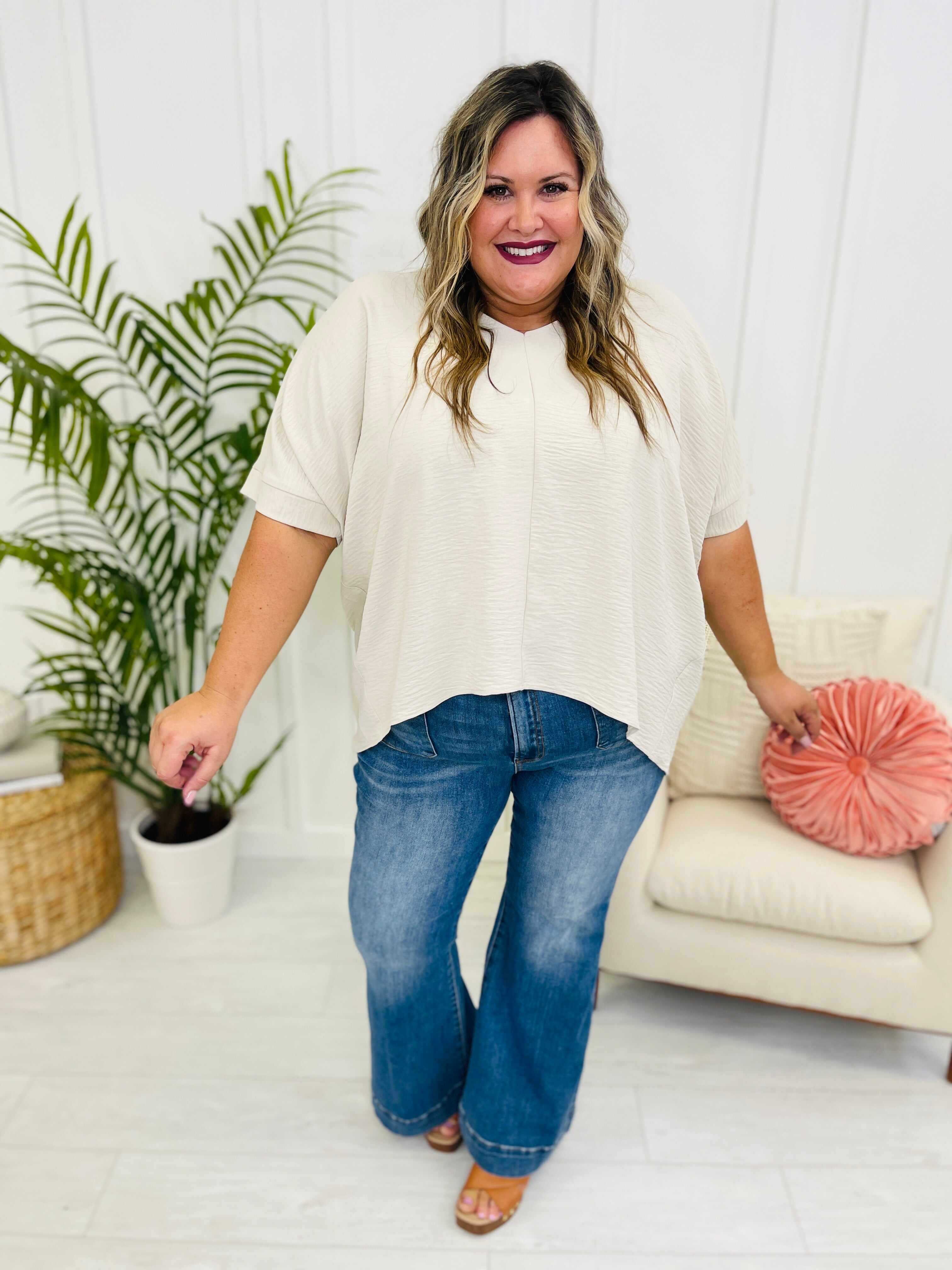 Risen REG/CURVY Belle of the Ball Bell Bottom Jeans