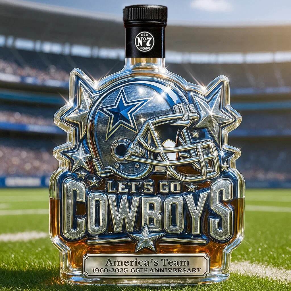 Dallas Cowboys Limited Edition Whisky Bottle