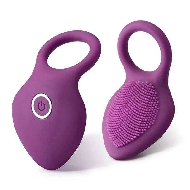 Vibrating Penis Ring – Lick Vagina Orgasm Lock & Clitoris Stimulator