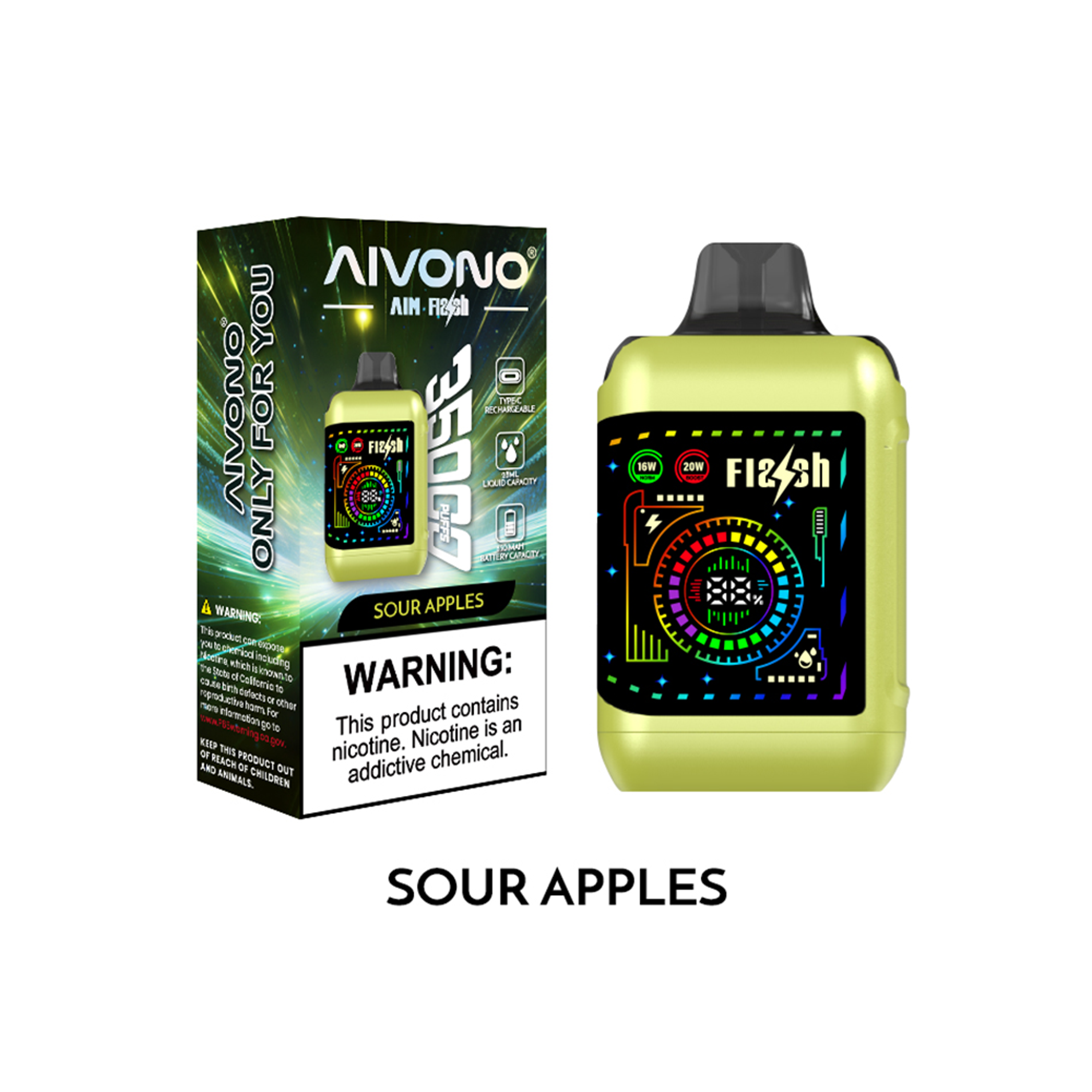 AIVONO FLASH 35000 Puffs Disposable Vape