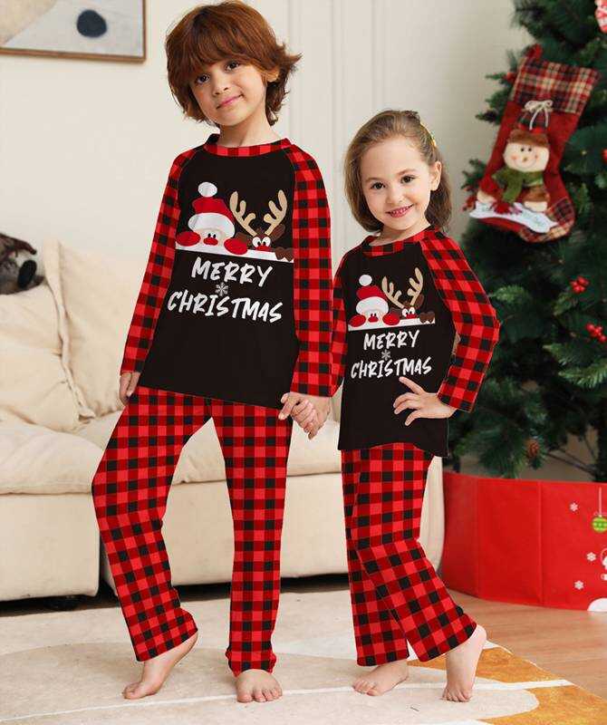 Matching Family Pjs Christmas Pajamas Set