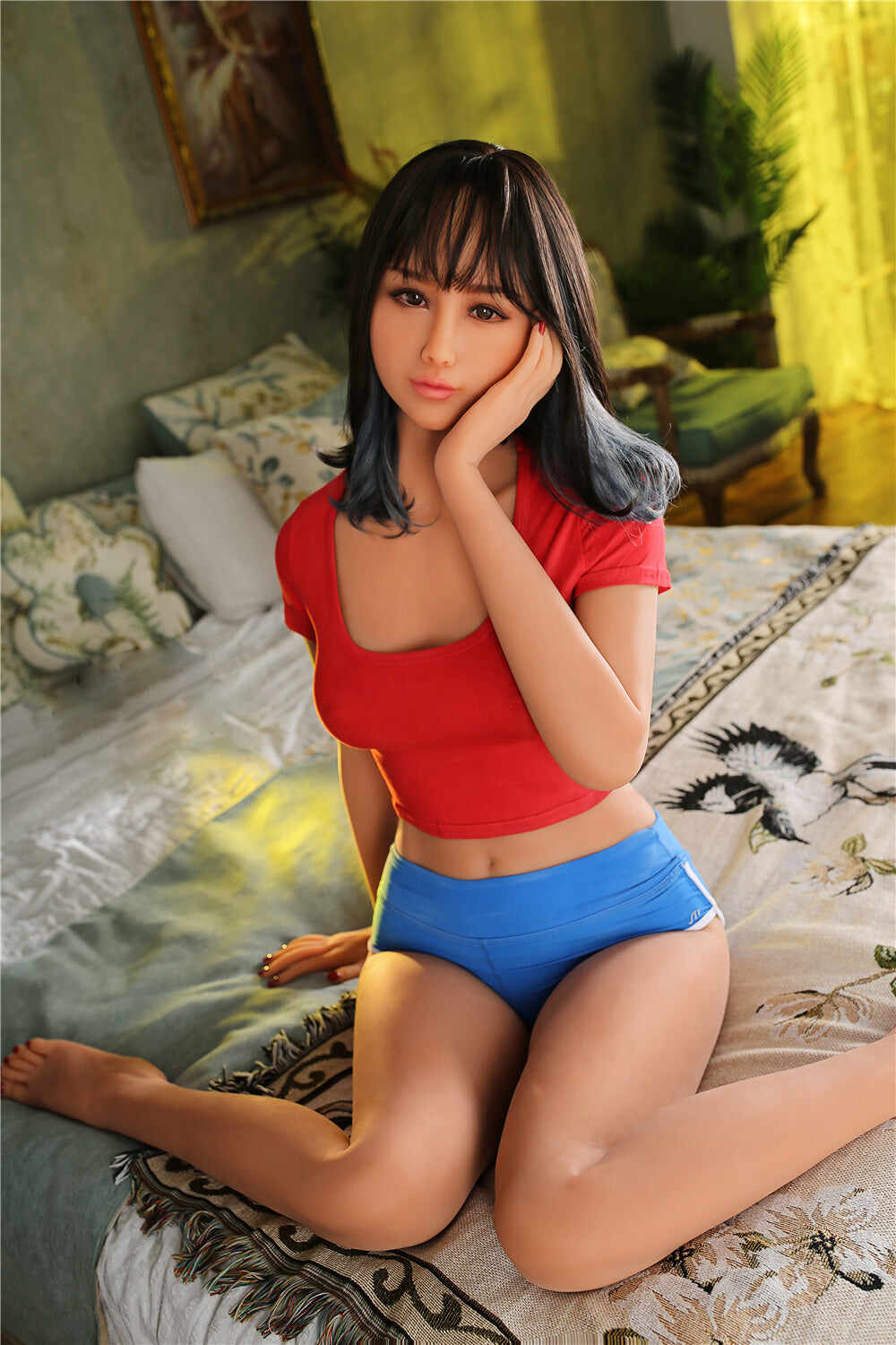 US Stock - Irontechdoll Saya 5ft51 / 168cm #74 Head TPE Japanese Sex Doll
