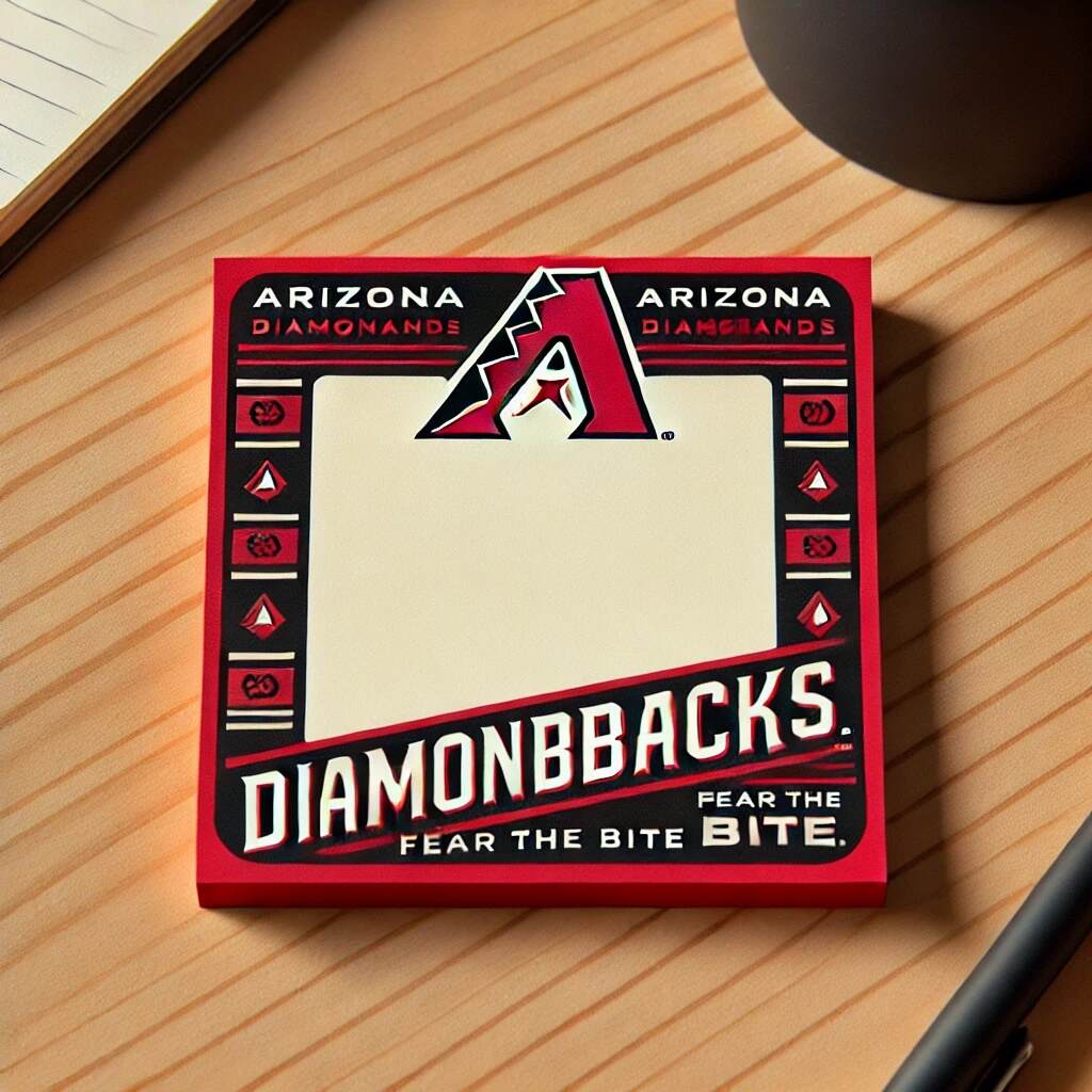 Baseball Team Sticky Notes