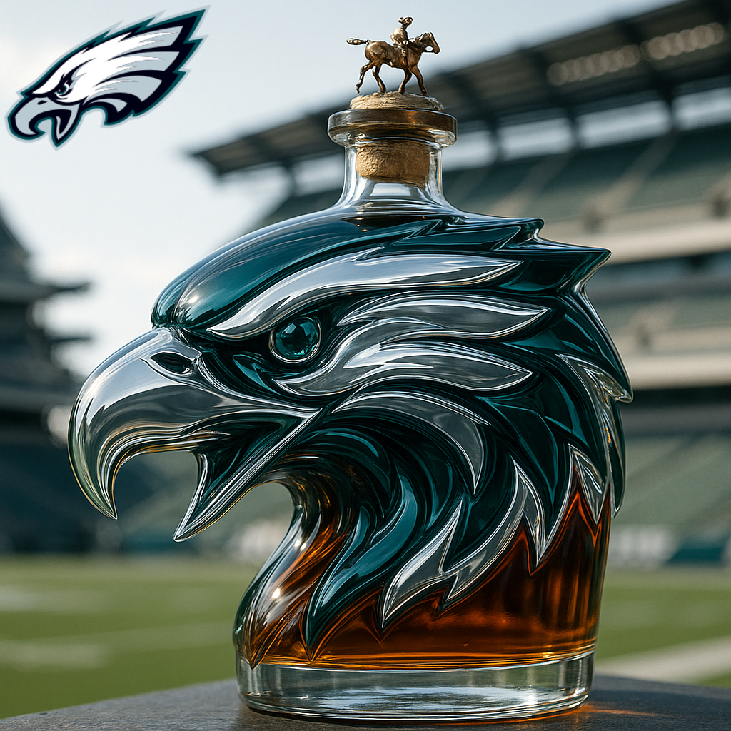 Philadelphia Eagles Limited Edition Whisky Bottle