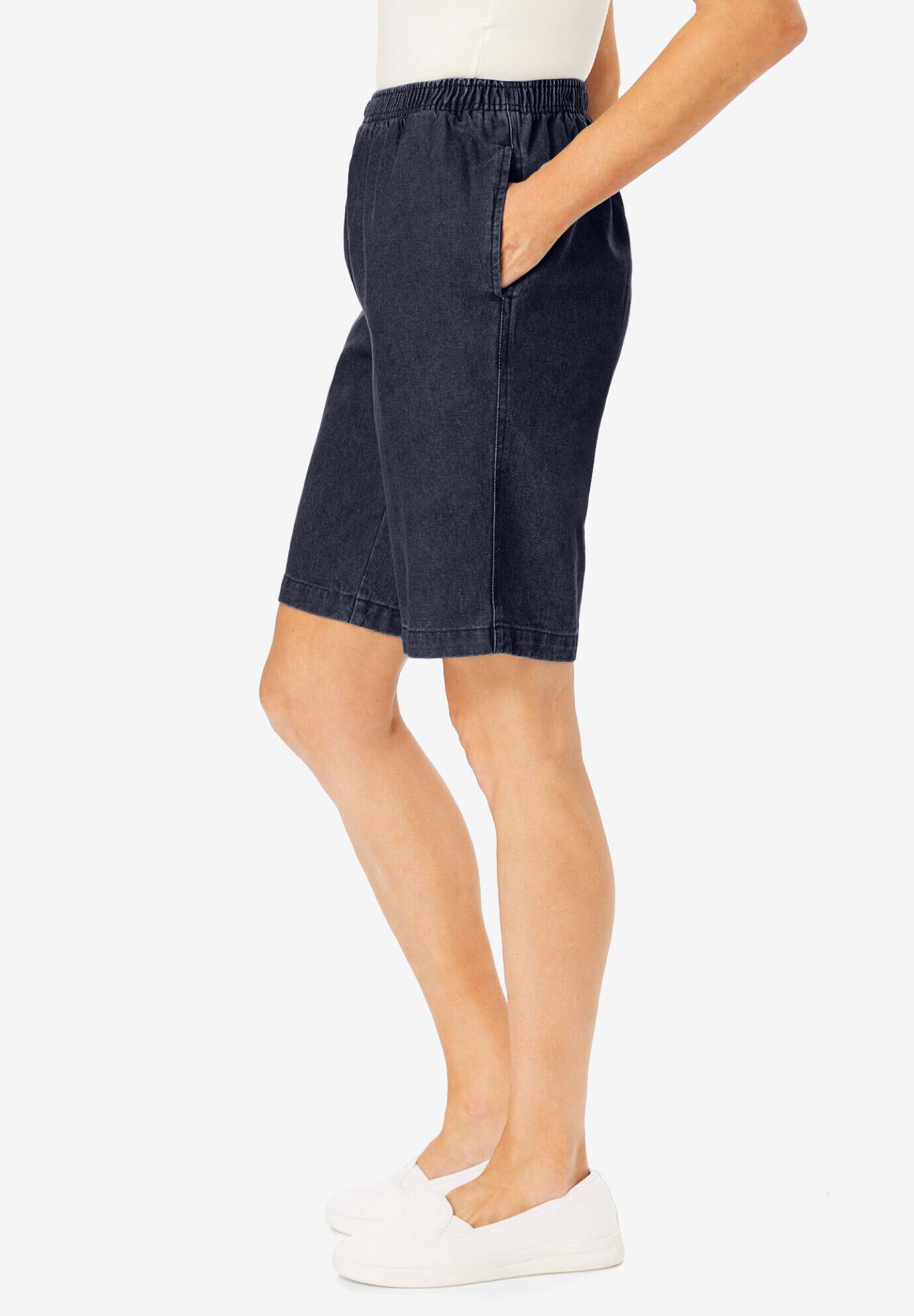 7-Day Elastic-Waist Cotton Short