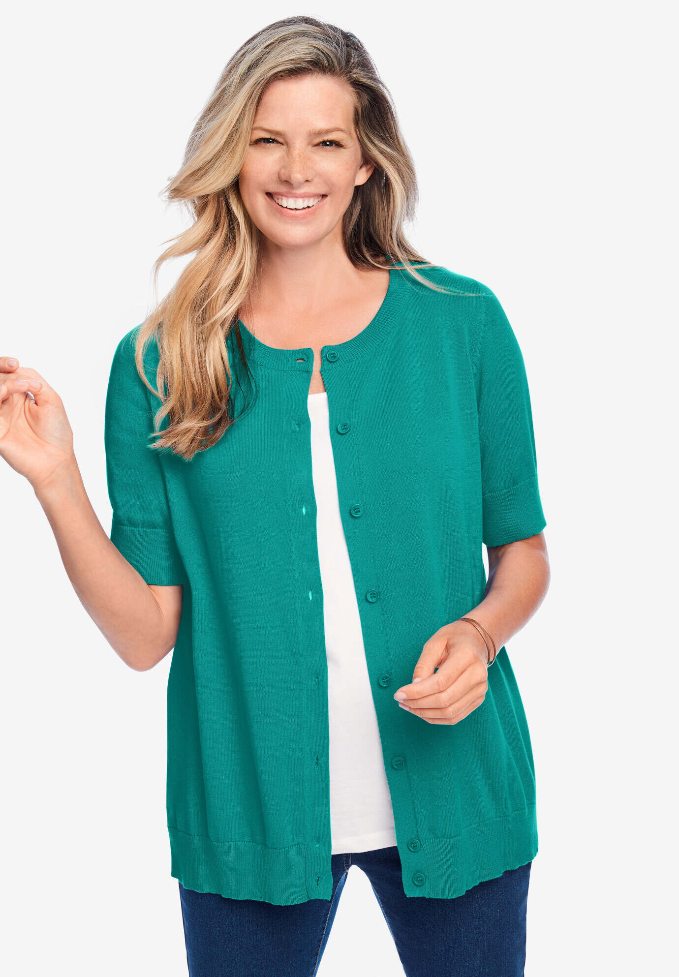 Perfect Elbow-Length Sleeve Cardigan