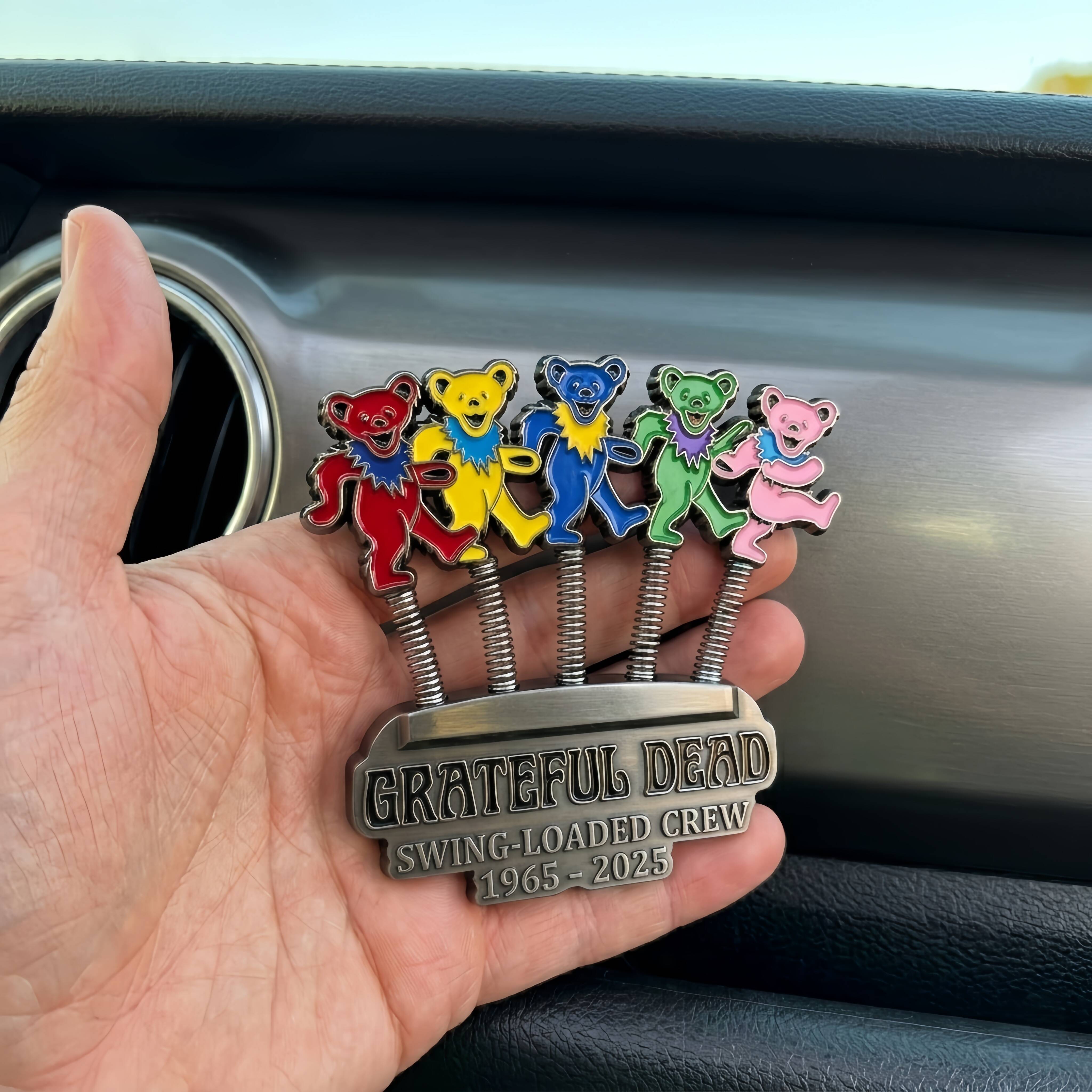 Grateful Dead Dancing Bears Springs Badge