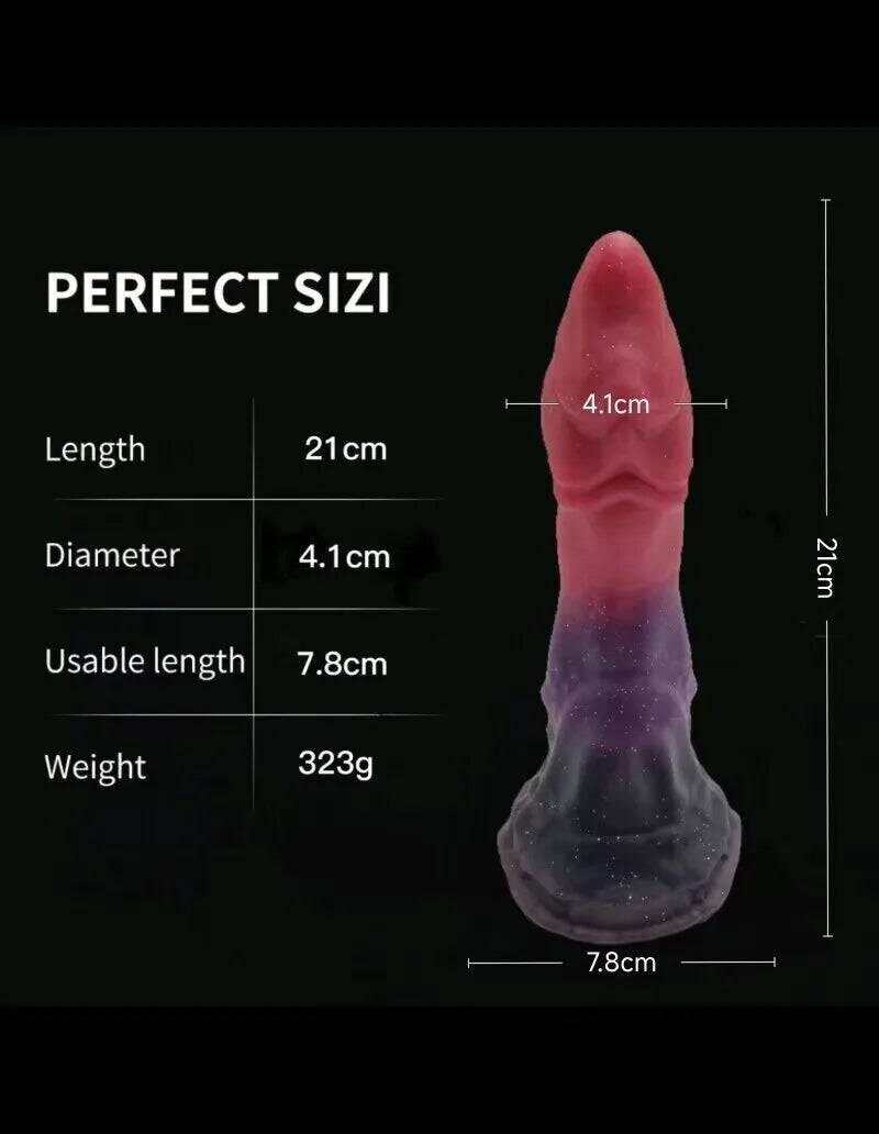 BDSM Monster Dildo – Horse, Dragon, and Dog-Inspired Realistic Suction Cup Toy