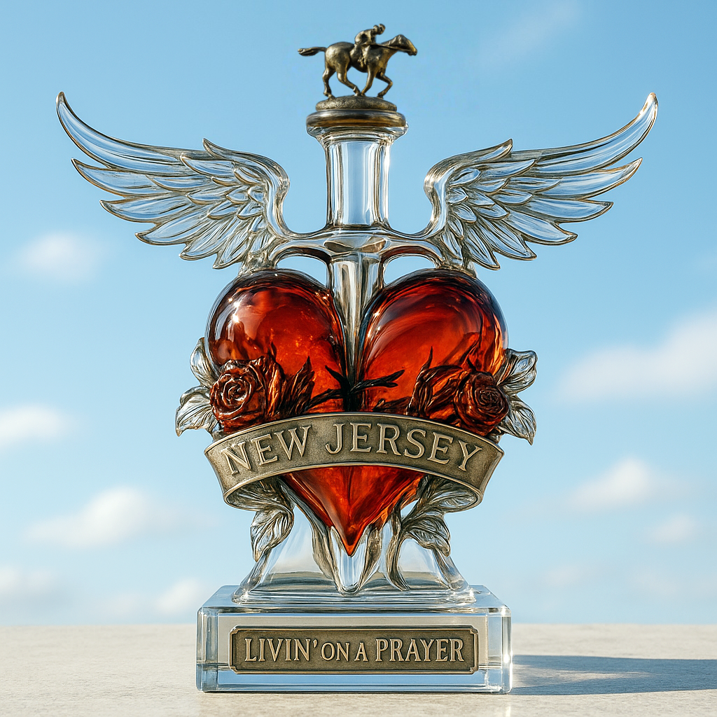 Bon Jovi Whiskey Bottle