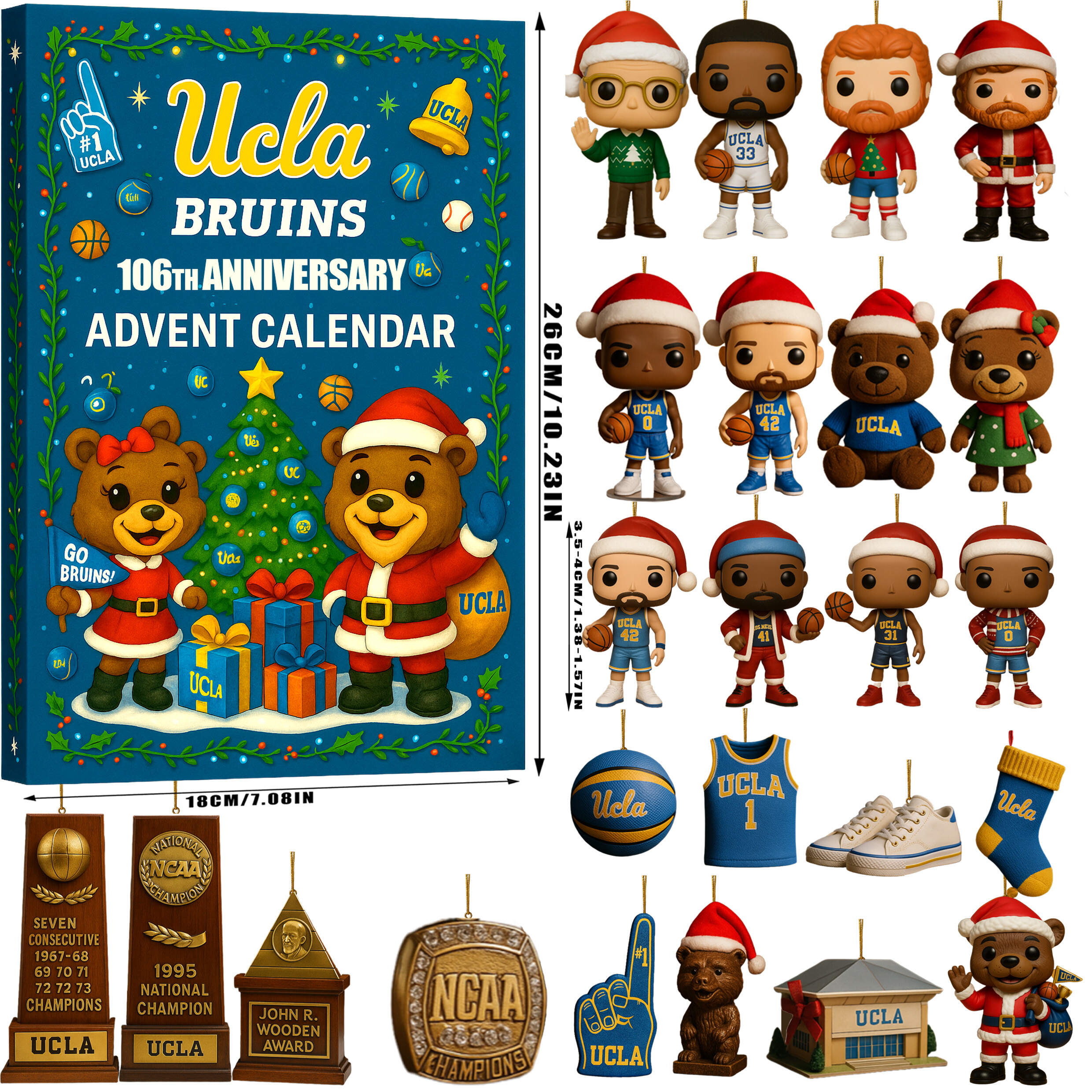 UCLA Bruins 106th Anniversary Advent Calendar 2025
