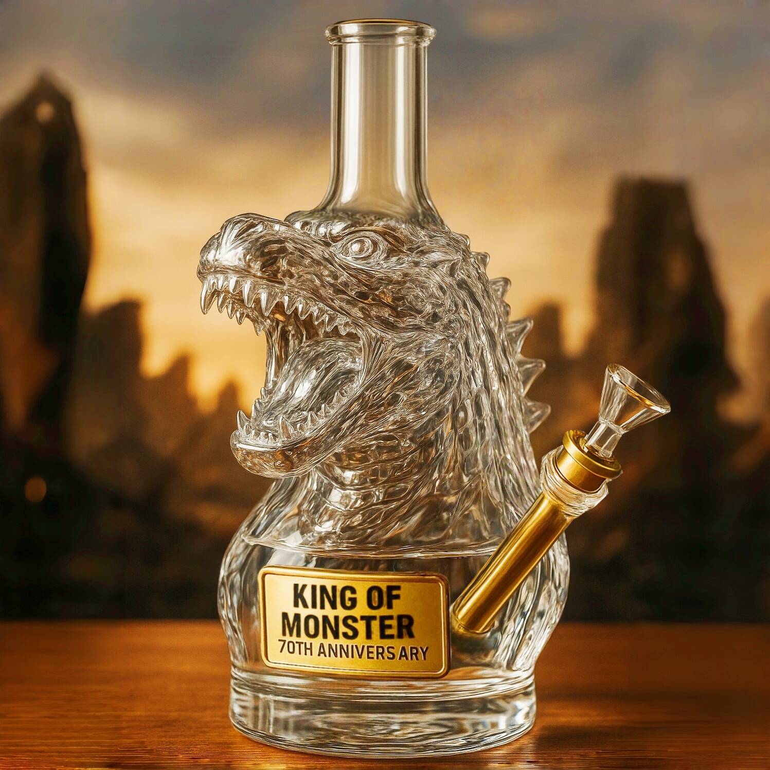 King of Monsters 70th Anniversary Bong