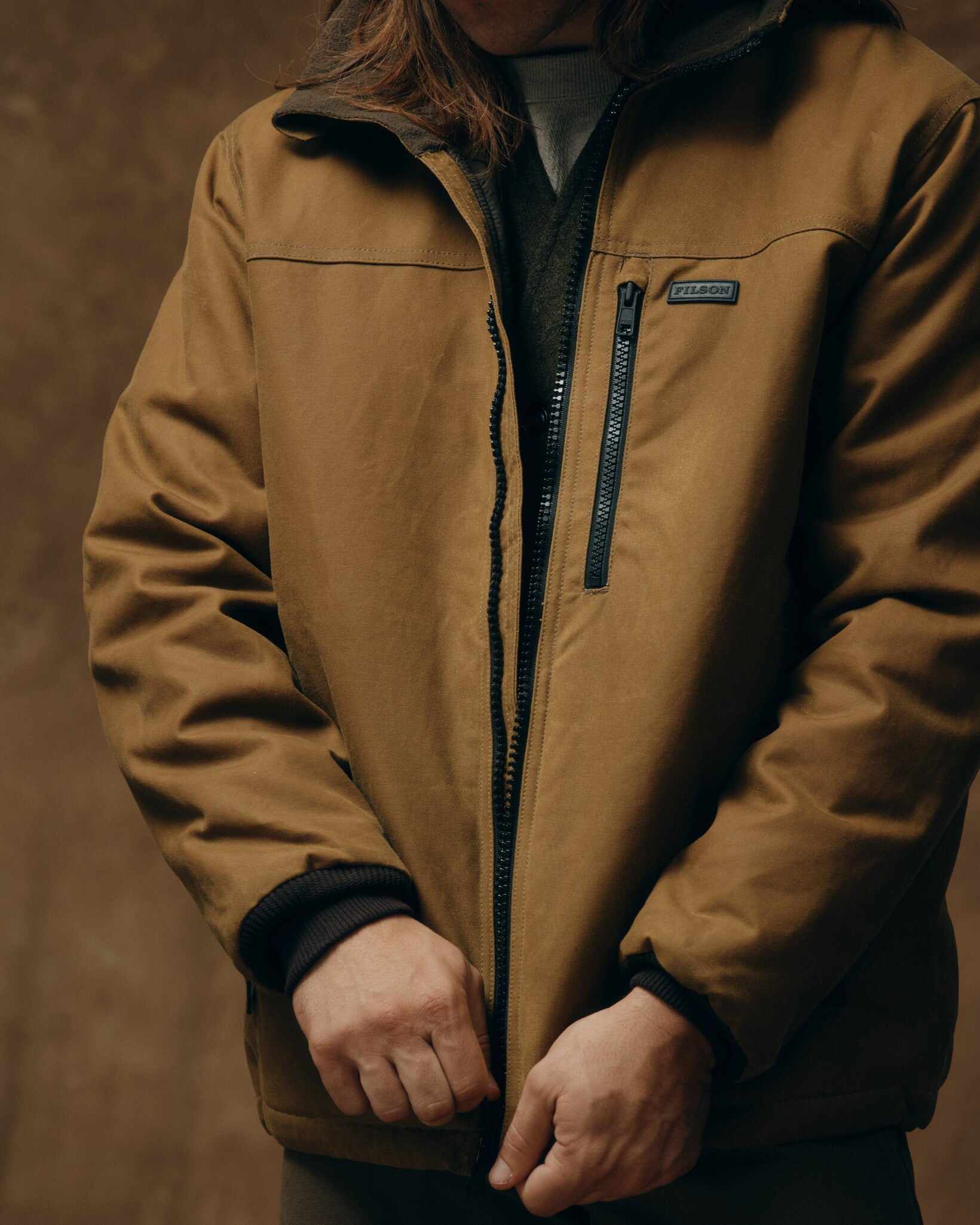 Tin Cloth Primaloft® Jacket - Dark Tan 2