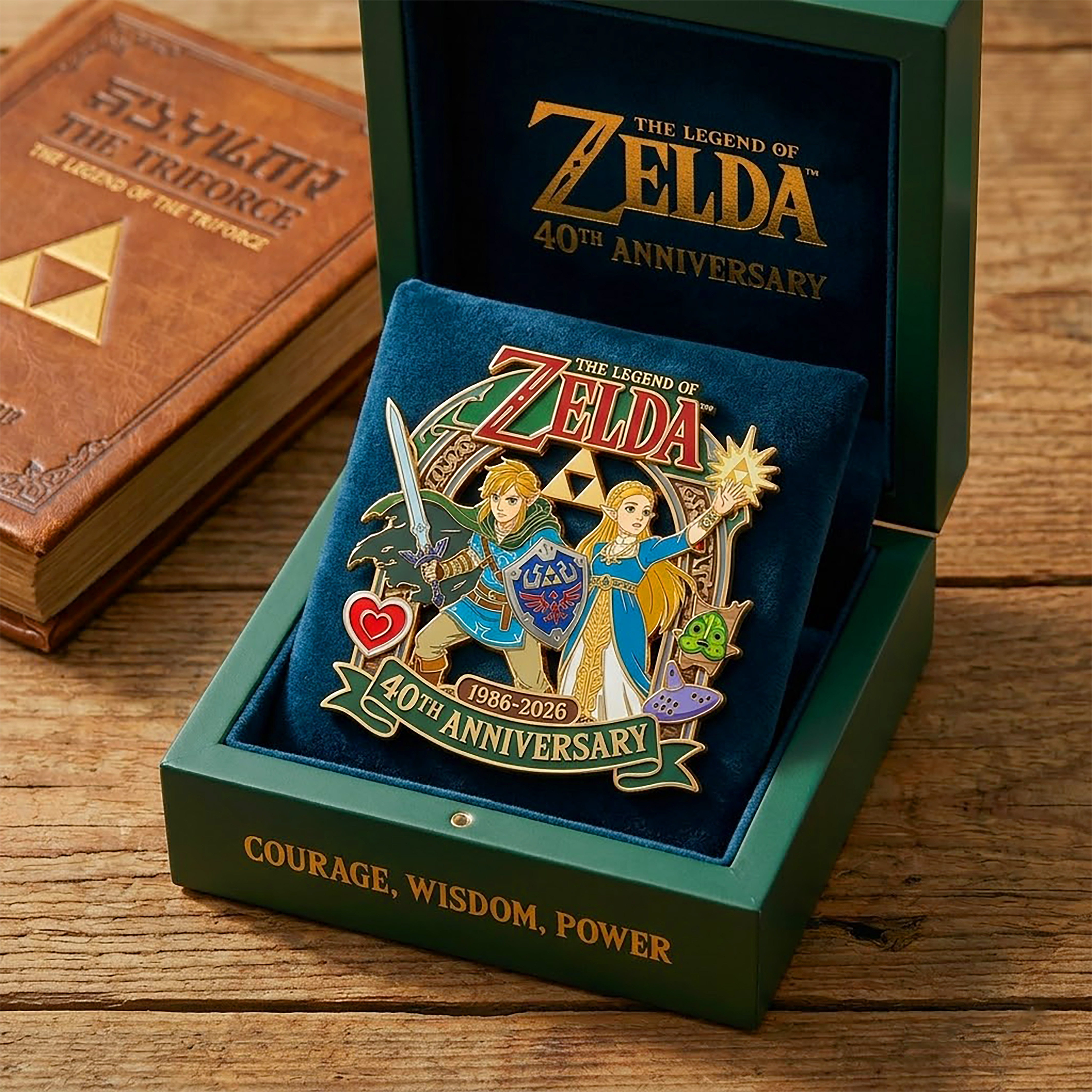 🗡️The 40th Anniversary Badge of The Legend of Zelda