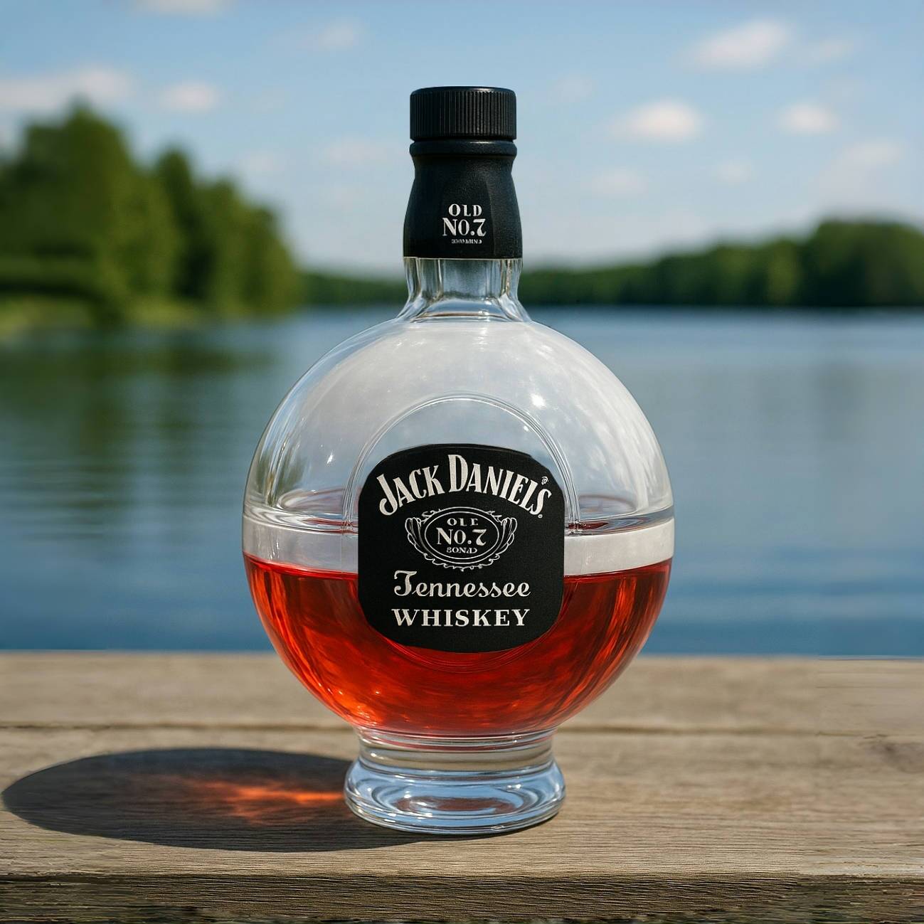 Bobber Whiskey Bottle
