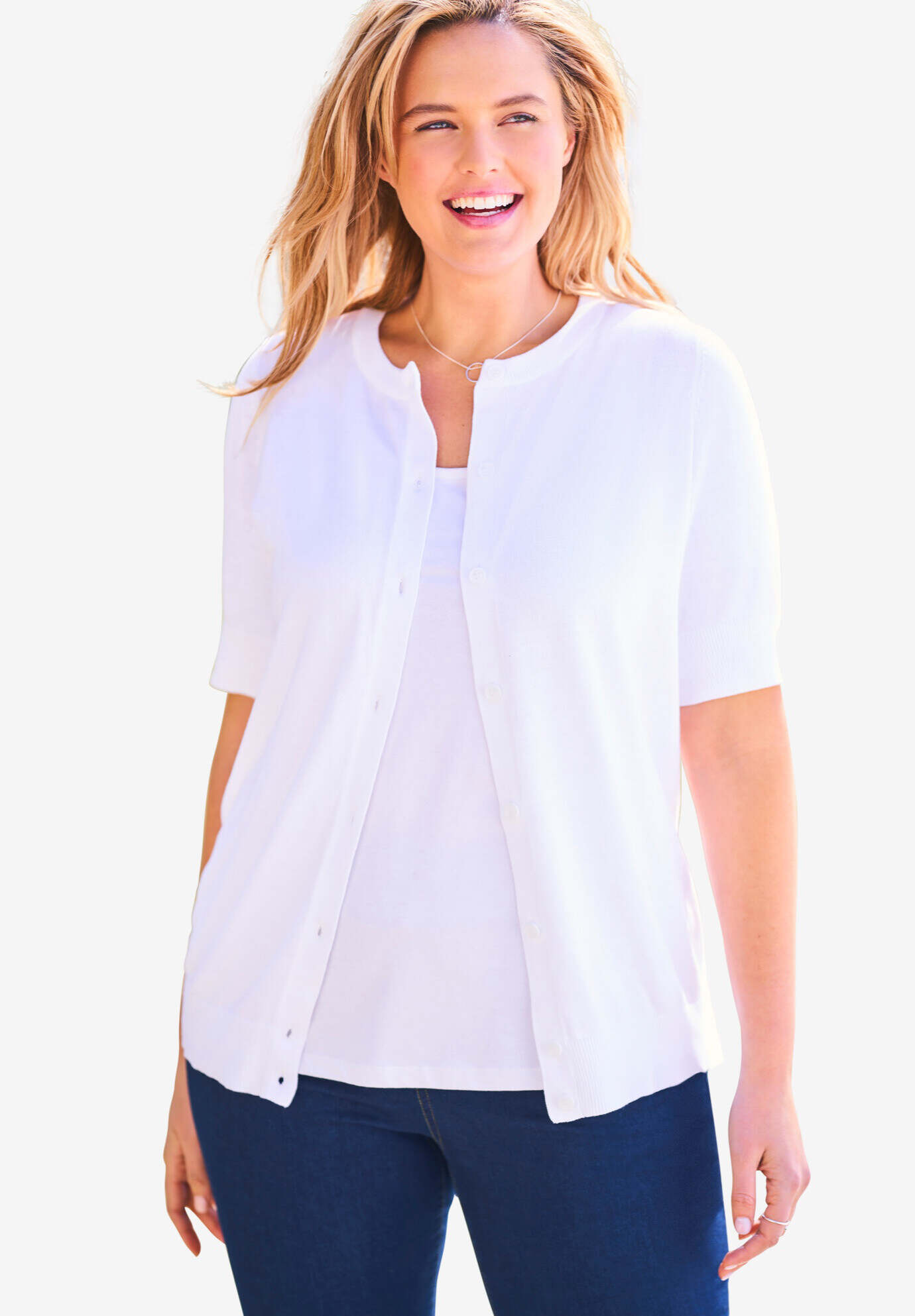 Perfect Elbow-Length Sleeve Cardigan