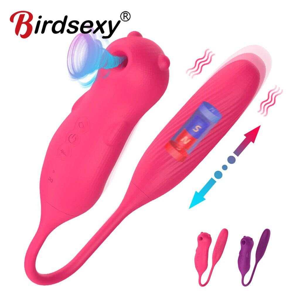 Sucking Vibrator with G-Spot & Clitoral Stimulator