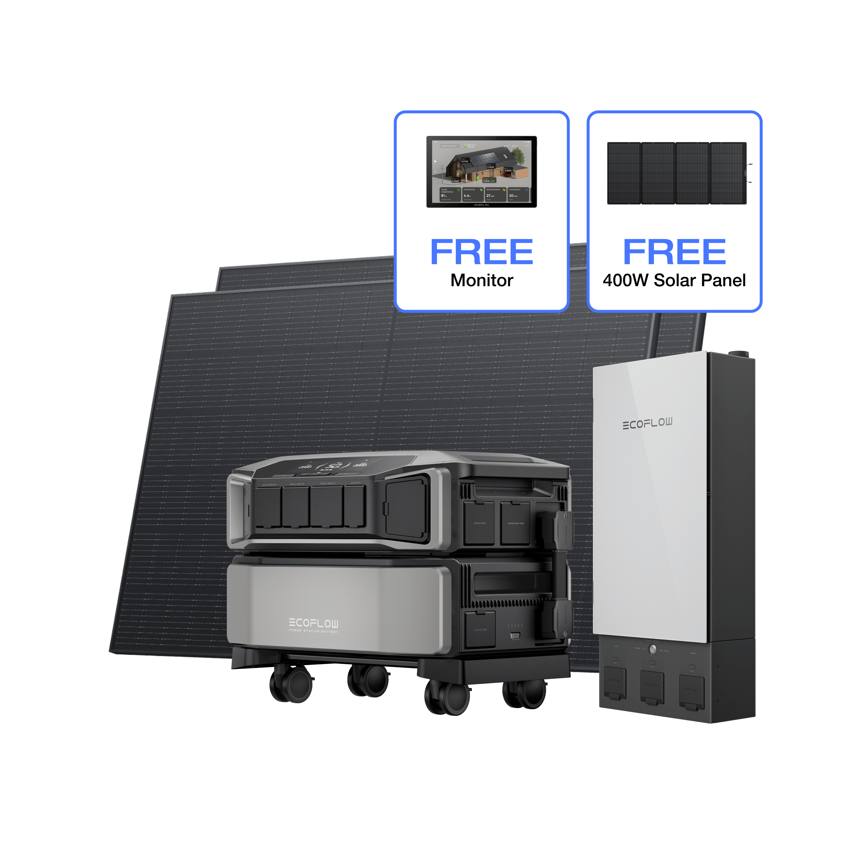 EcoFlow DELTA Pro Ultra Whole-Home Backup Power (UL 9540 Certificated)