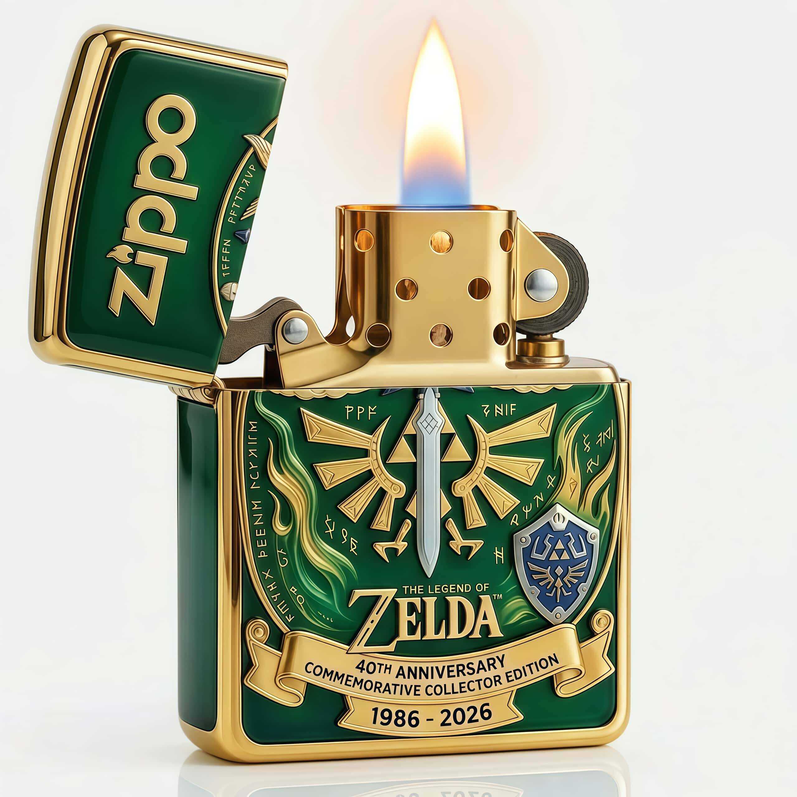 The Legend of Zelda 40th Anniversary Limited Edition Lighter
