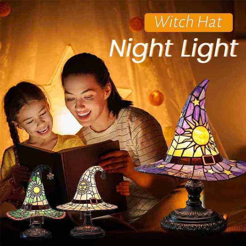 🔥Magical Halloween Stained Glass-Style Lamps – 50% OFF Today🎁