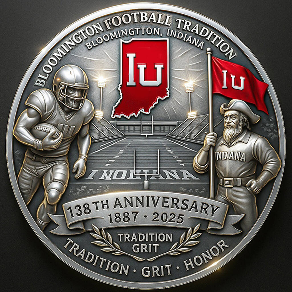 Hoosiers 138th Anniversary Commemorative Coin