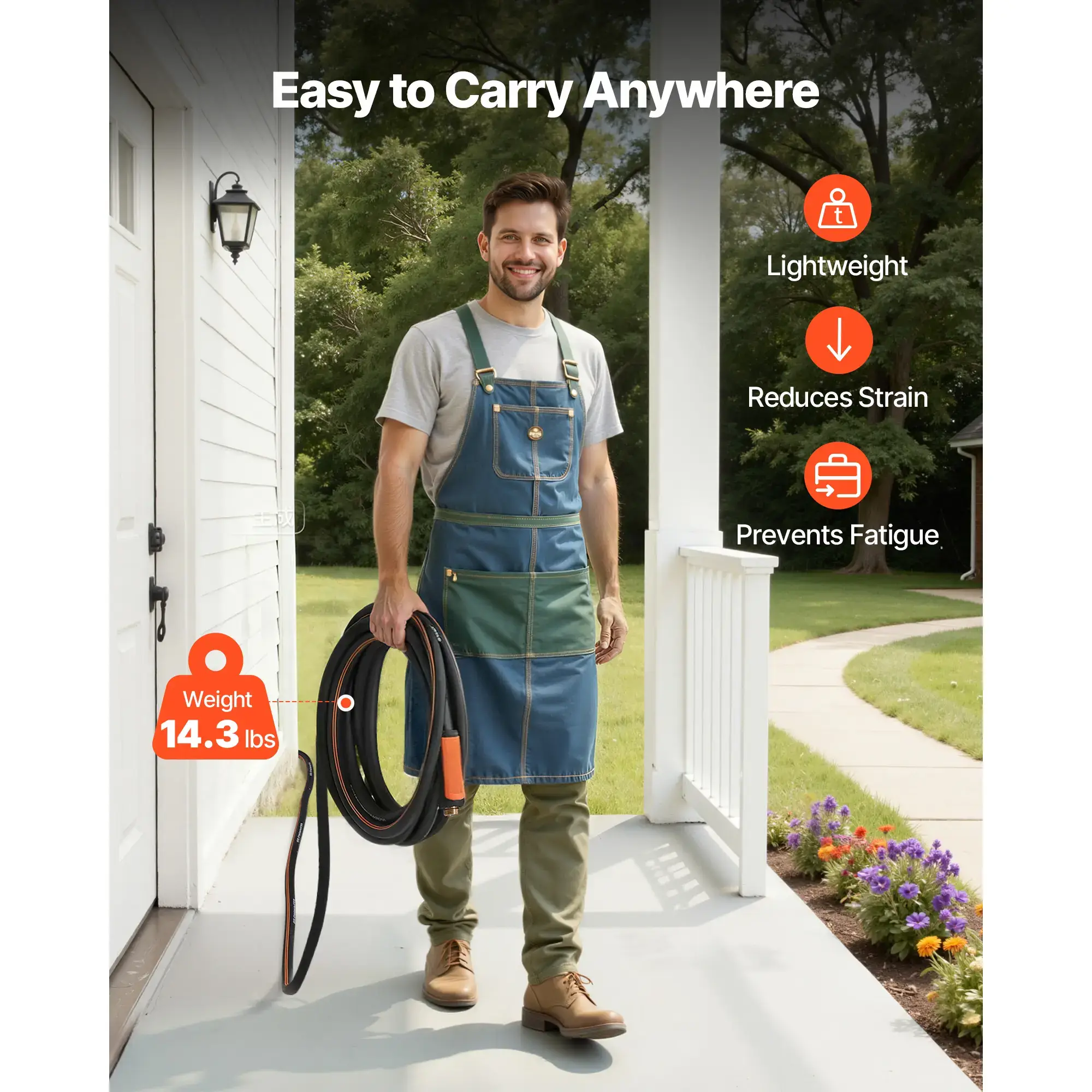 Garden Hose,100 ft 5/8