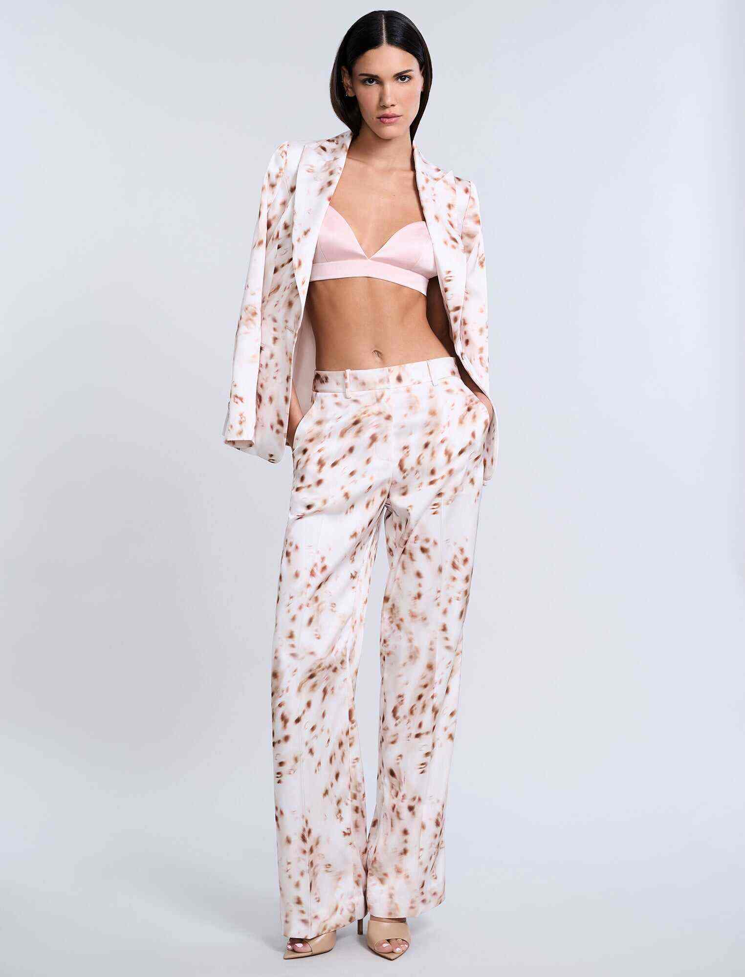 TestAnimal Print Relaxed Pant