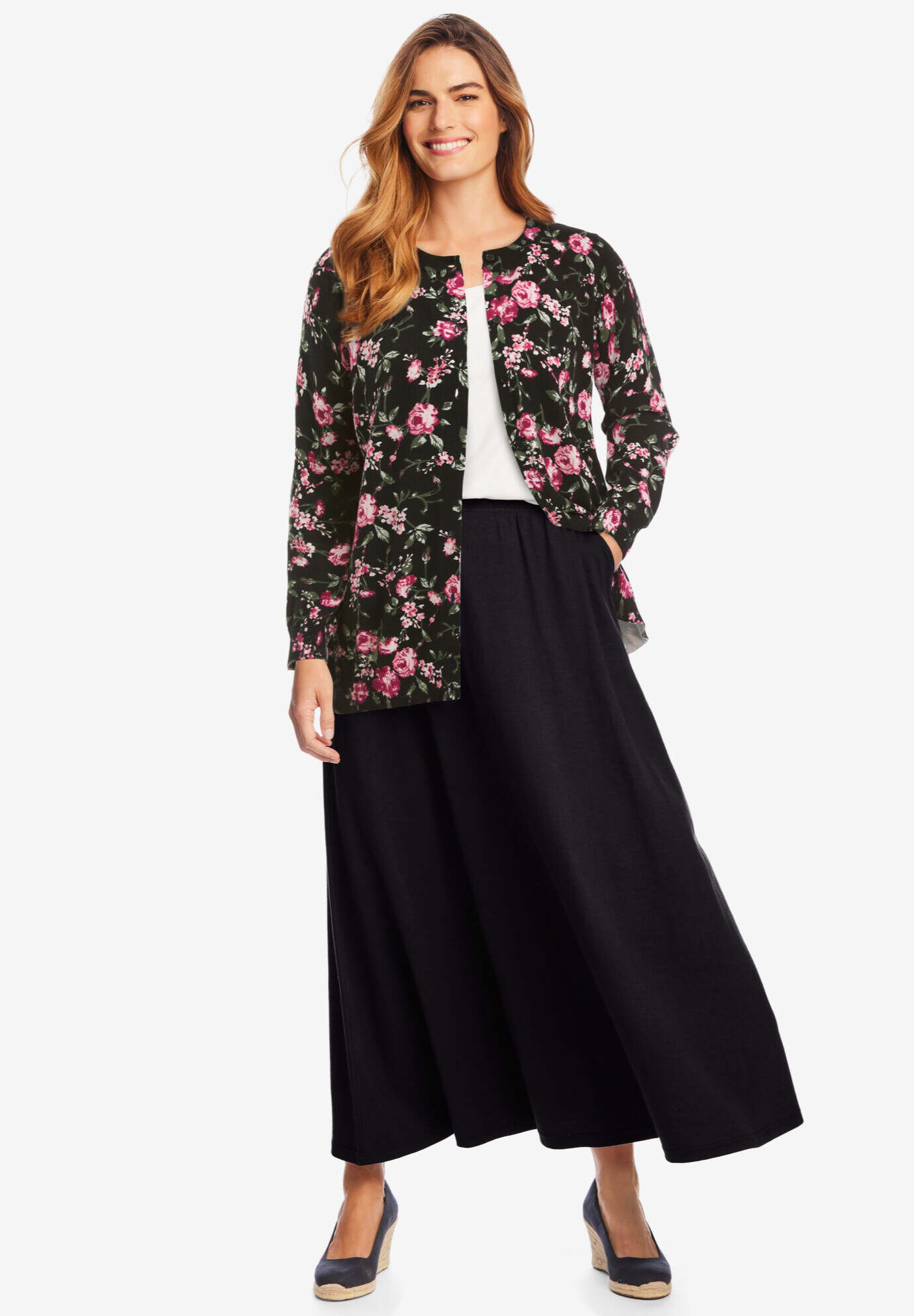 Perfect Long-Sleeve Cardigan