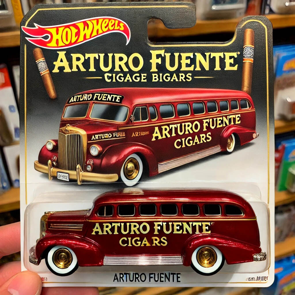 Hot Wheels Cigar bus Rides