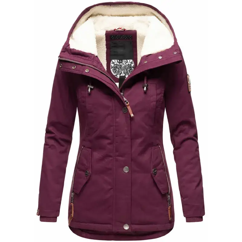 Ladies Winter Jacket With Hood - Gr. 38