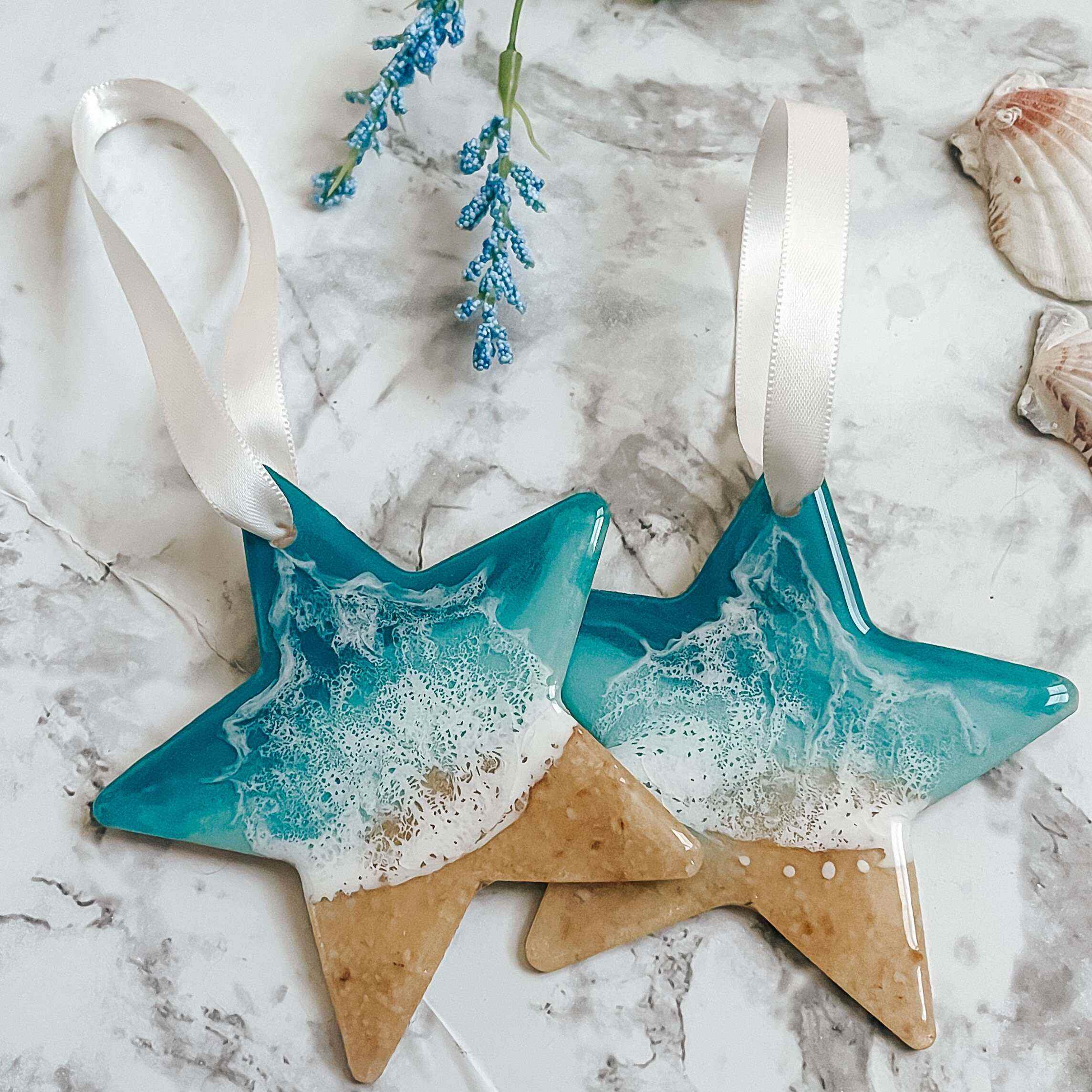 Beach Christmas Ornament