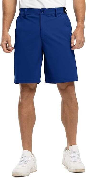 Men's Golf Work Shorts Stretch Waistband Dry Fit